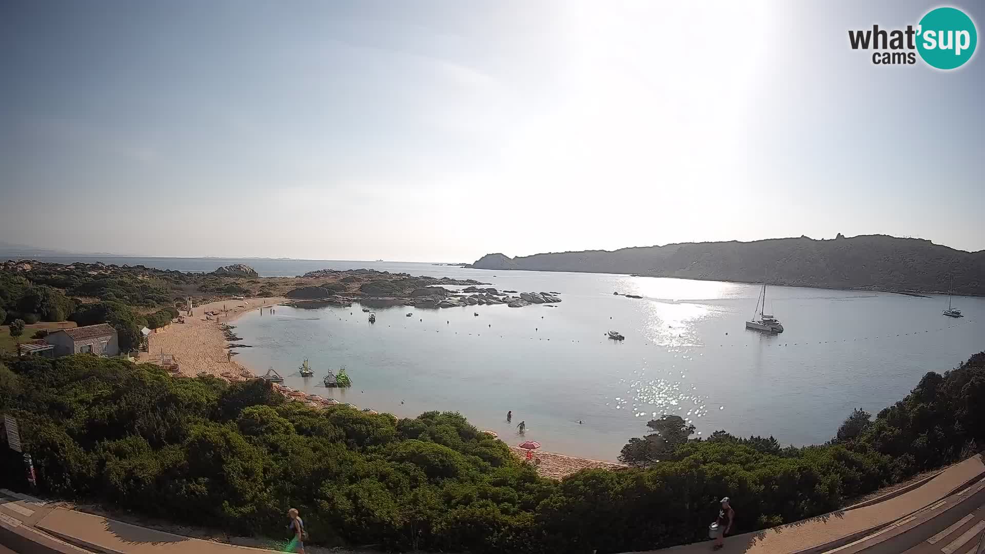 Webcam Rena di Levante – Live View from Capo Testa
