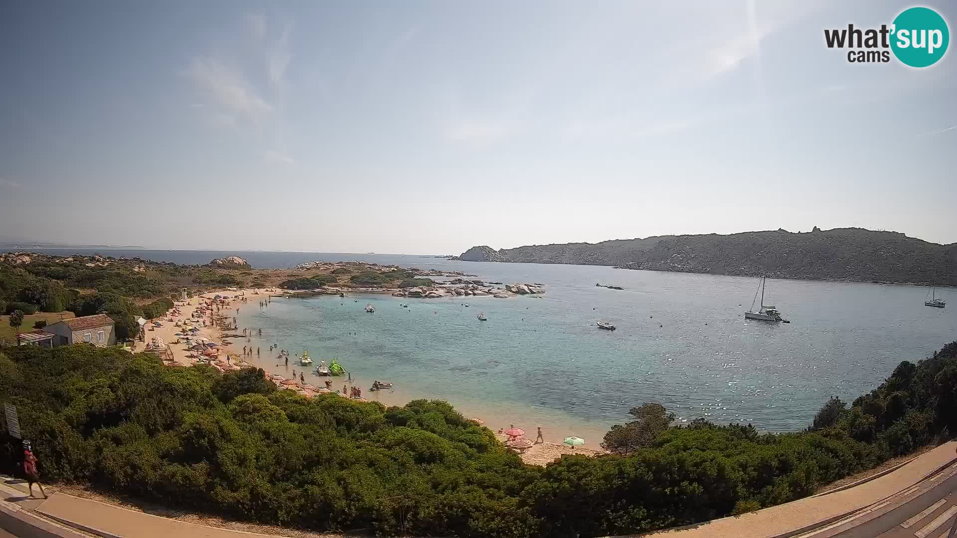 Spletna kamera Rena di Levante – Pogled v živo na Capo Testa