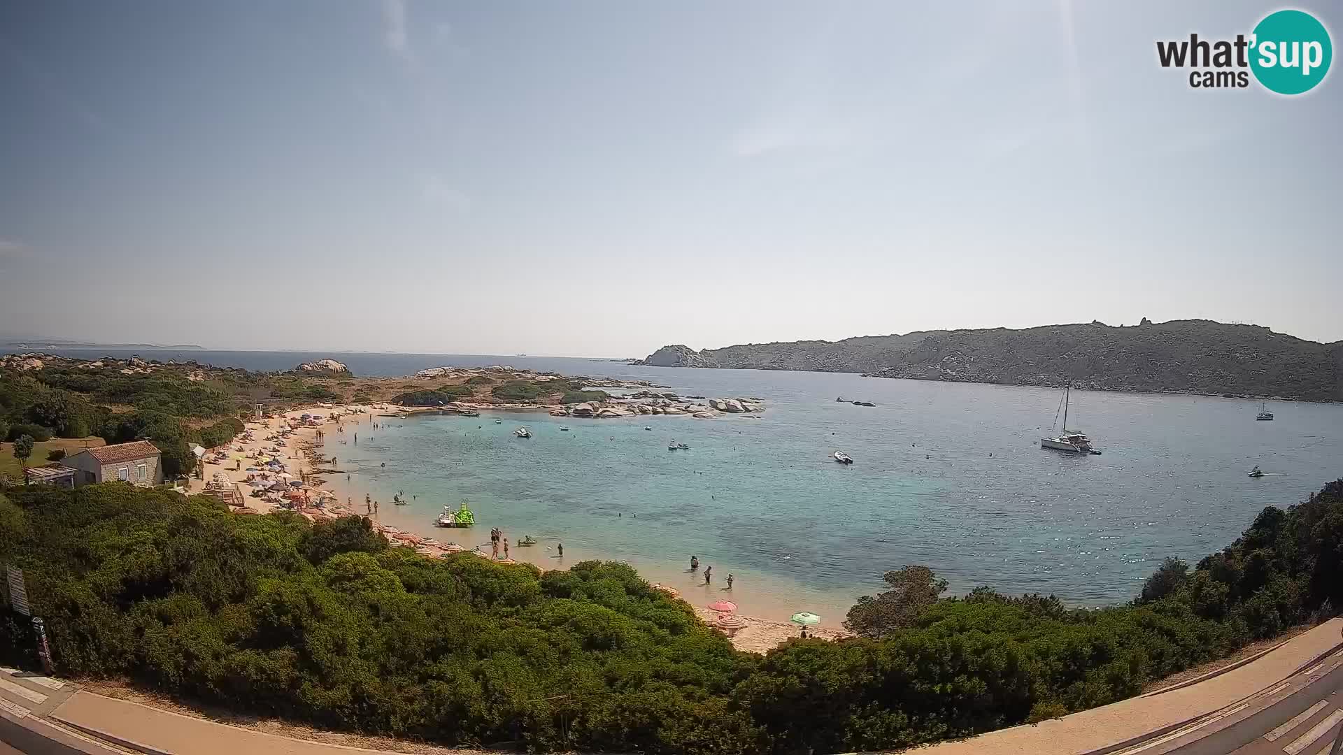 Spletna kamera Rena di Levante – Pogled v živo na Capo Testa