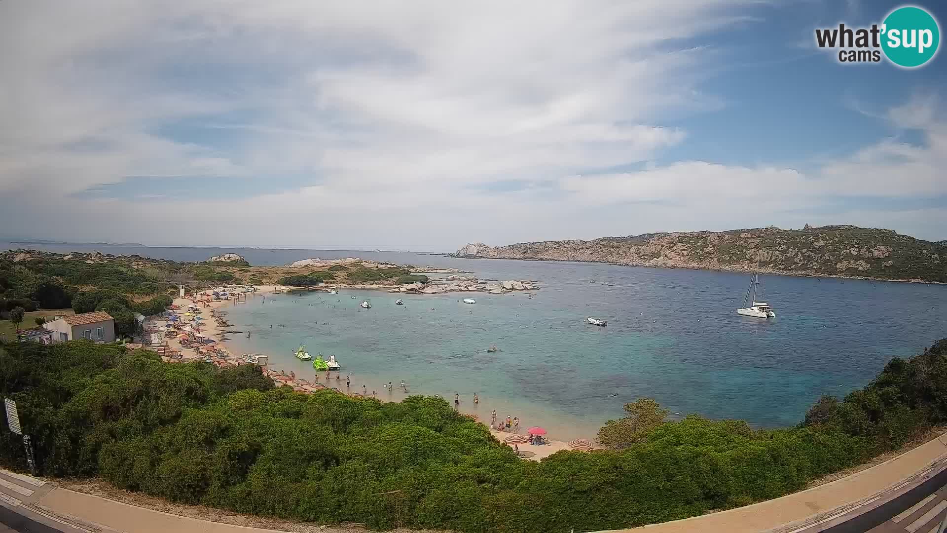 Webcam Rena di Levante – Vue en direct depuis Capo Testa