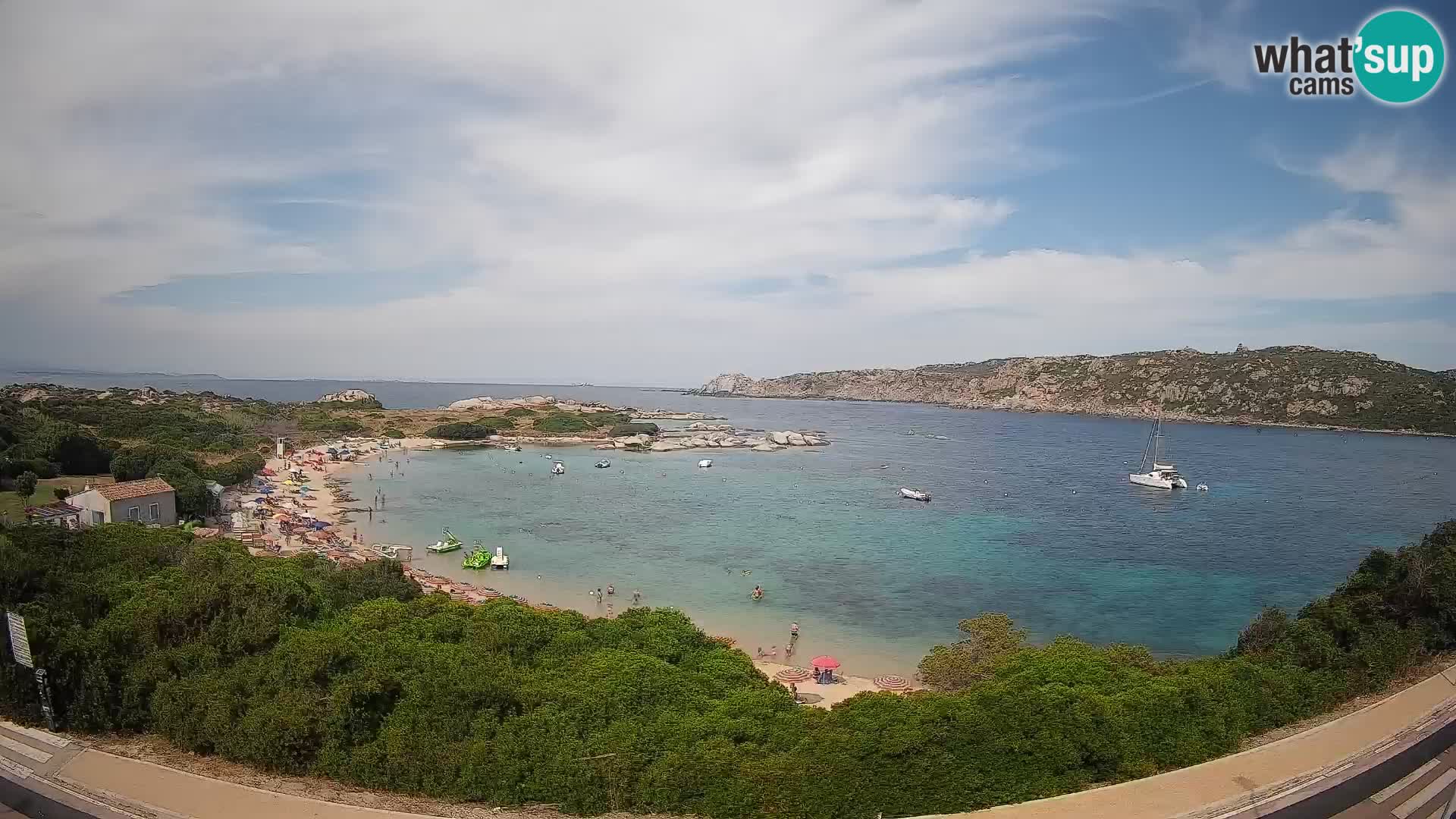 Webcam Rena di Levante – Vista live da Capo Testa