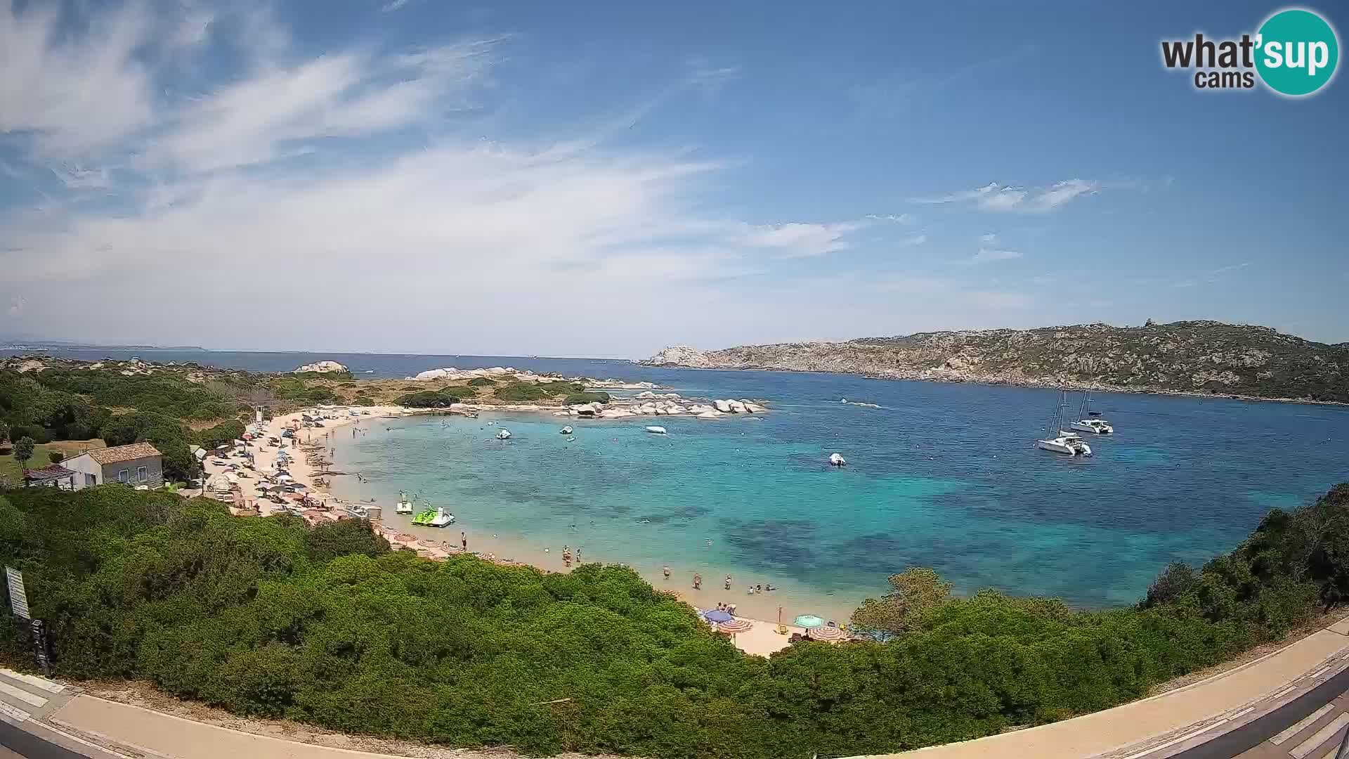 Webcam Rena di Levante – Vista en directo desde Capo Testa