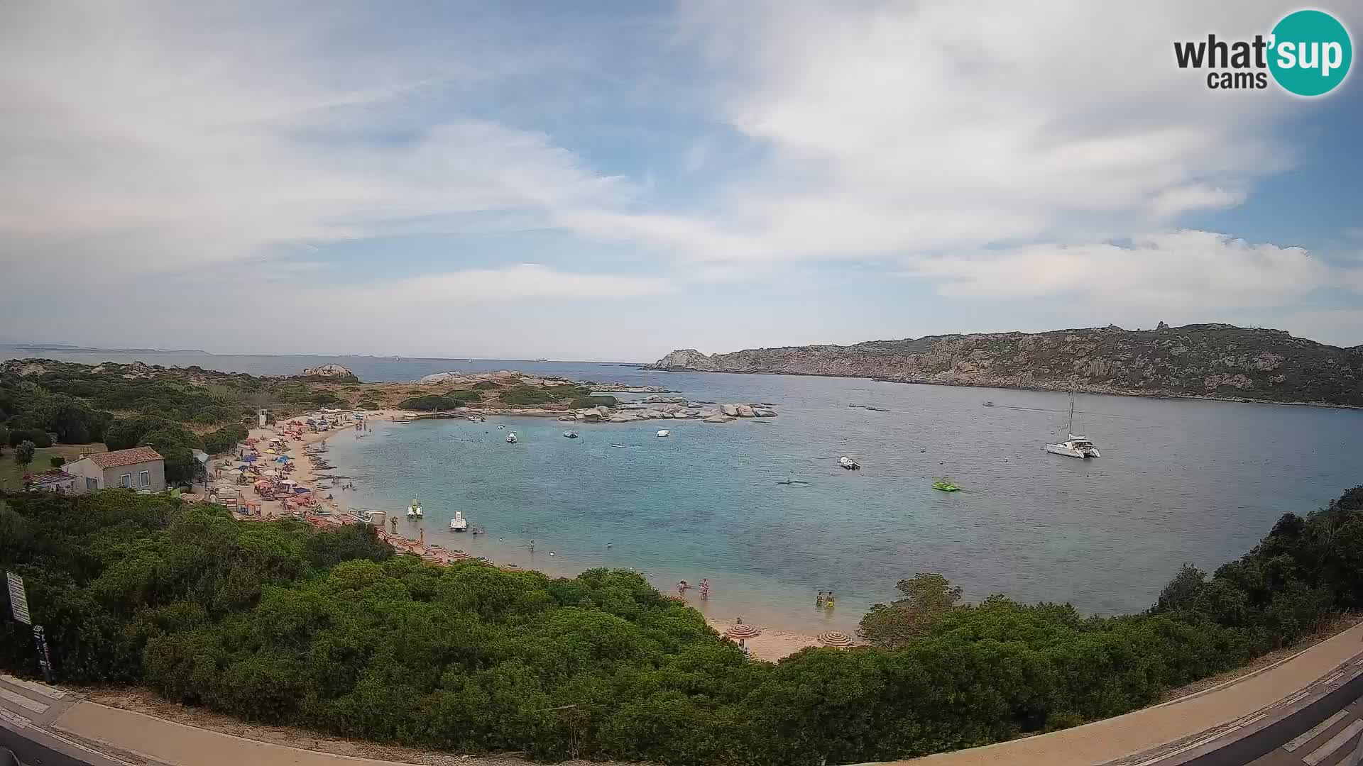 Webcam Rena di Levante – Vista live da Capo Testa