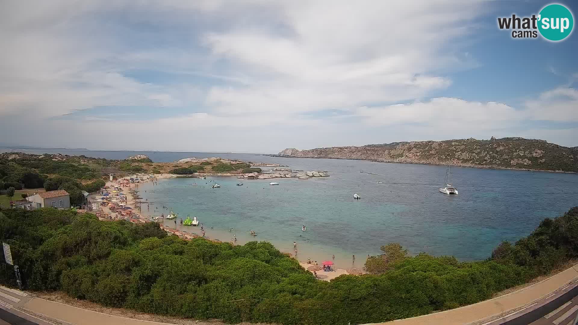 Webcam Rena di Levante – Vista live da Capo Testa