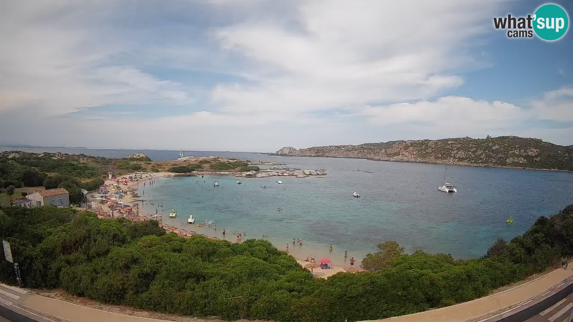 Webcam Rena di Levante – Vista en directo desde Capo Testa