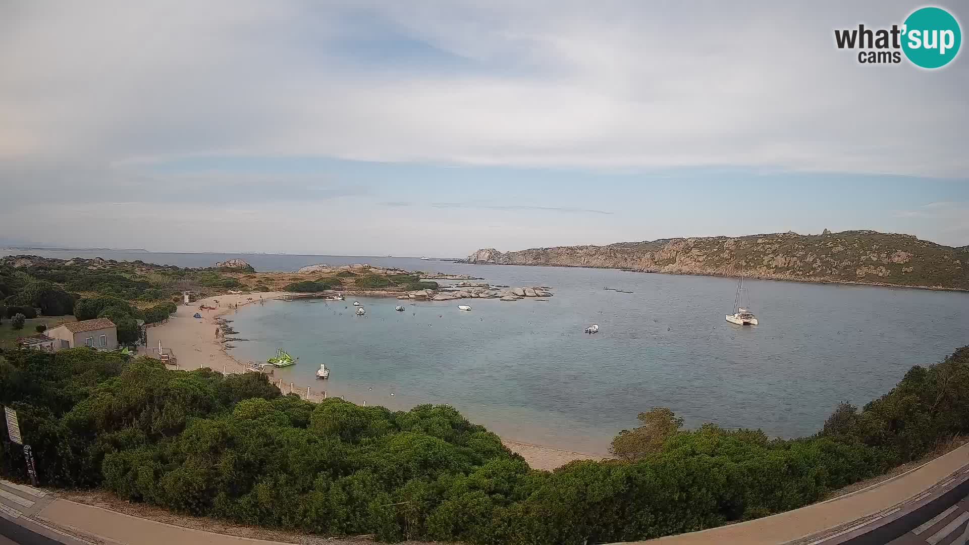 Webcam Rena di Levante – Vista live da Capo Testa