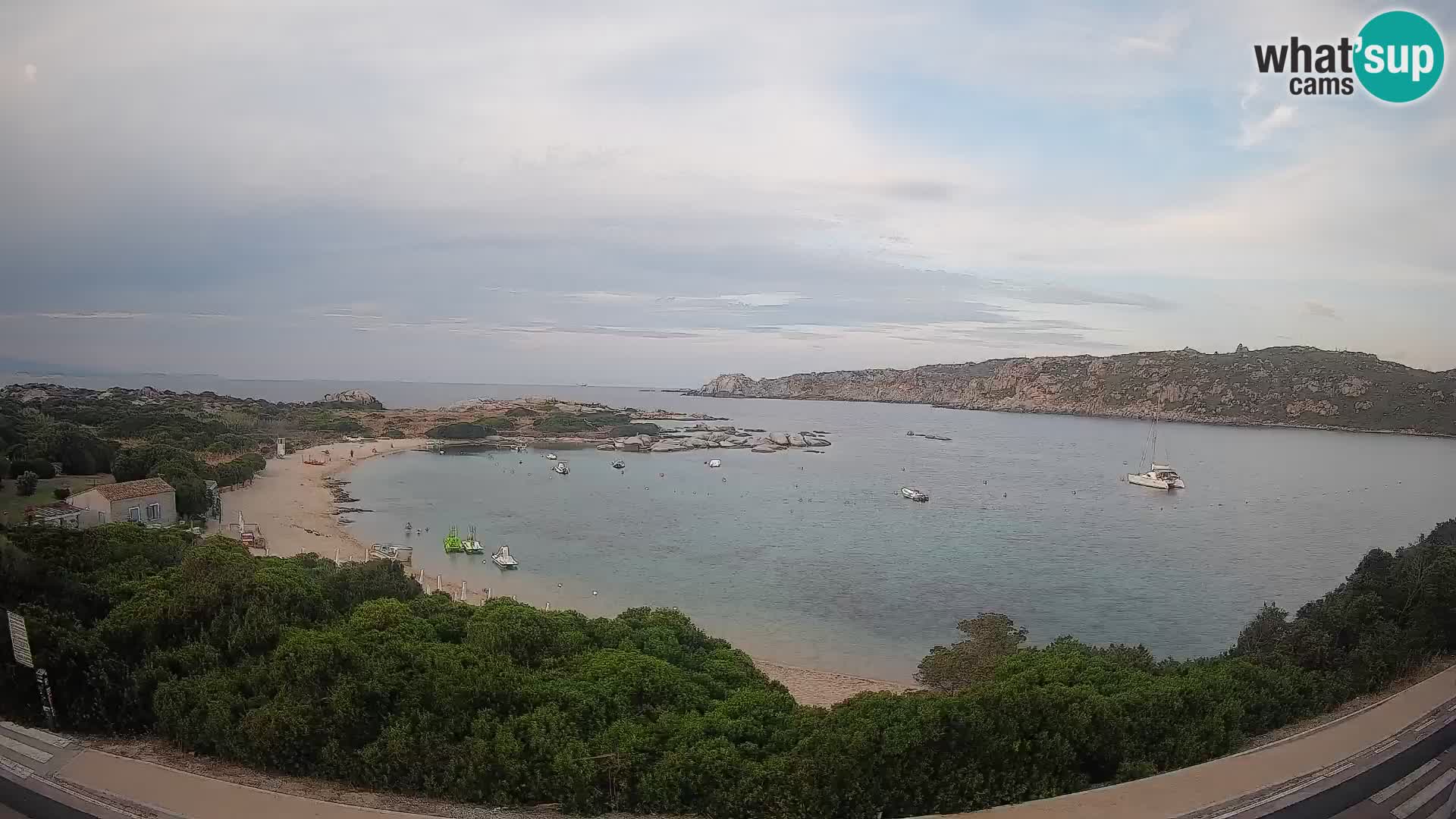 Webcam Rena di Levante – Live View from Capo Testa
