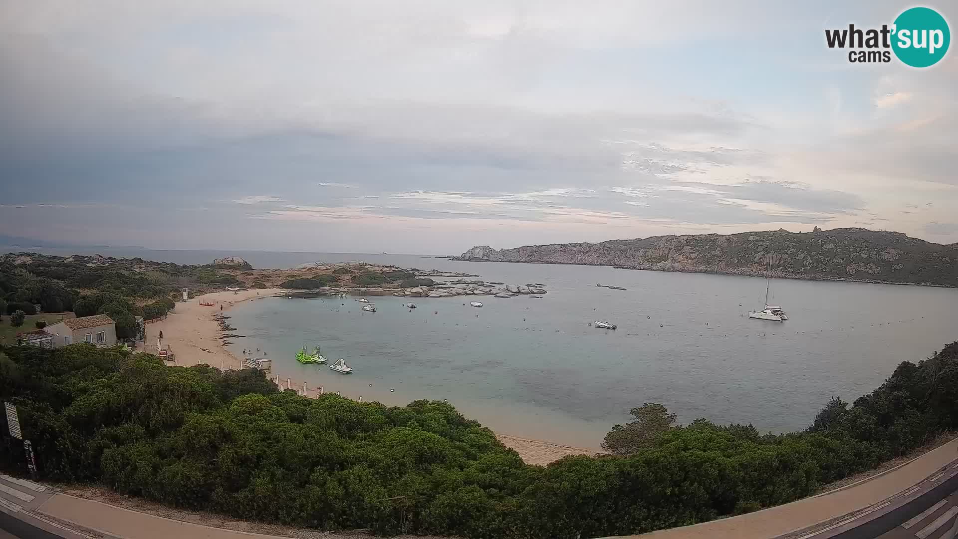 Webcam Rena di Levante – Live View from Capo Testa
