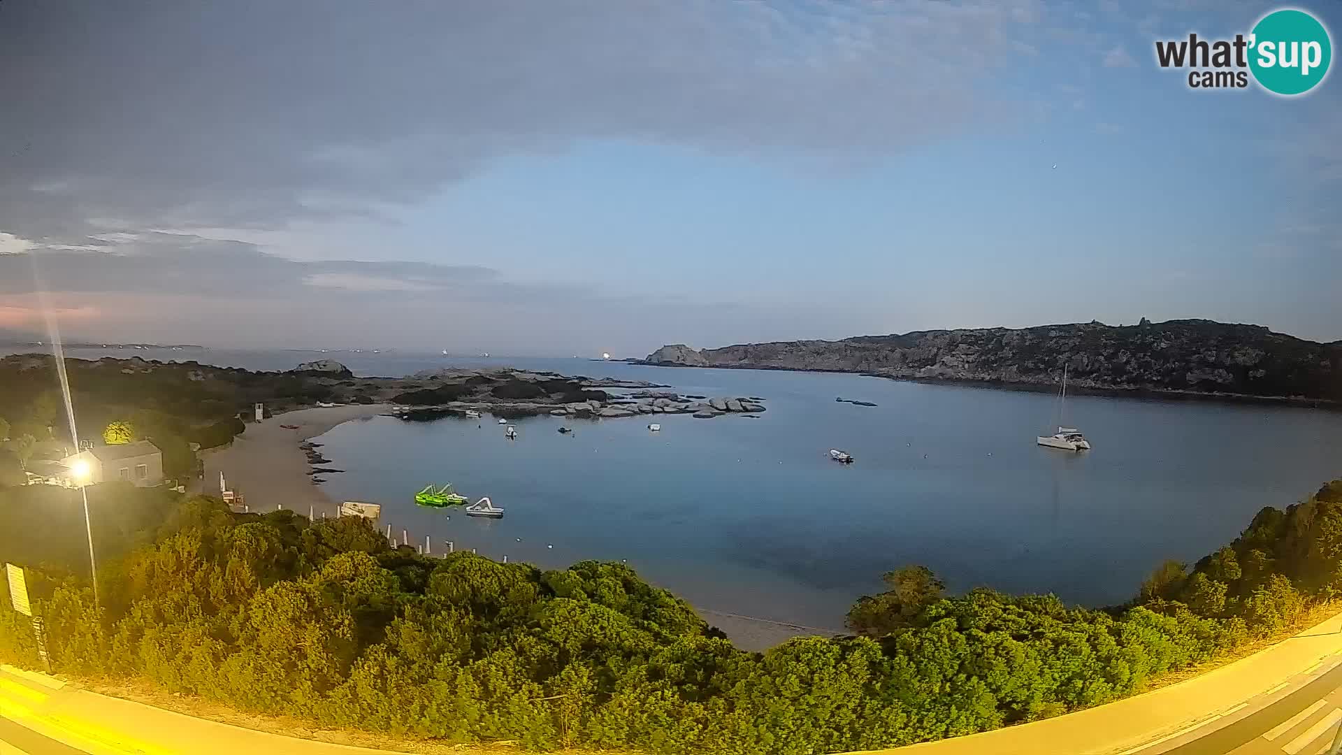 Webcam Rena di Levante – Vue en direct depuis Capo Testa