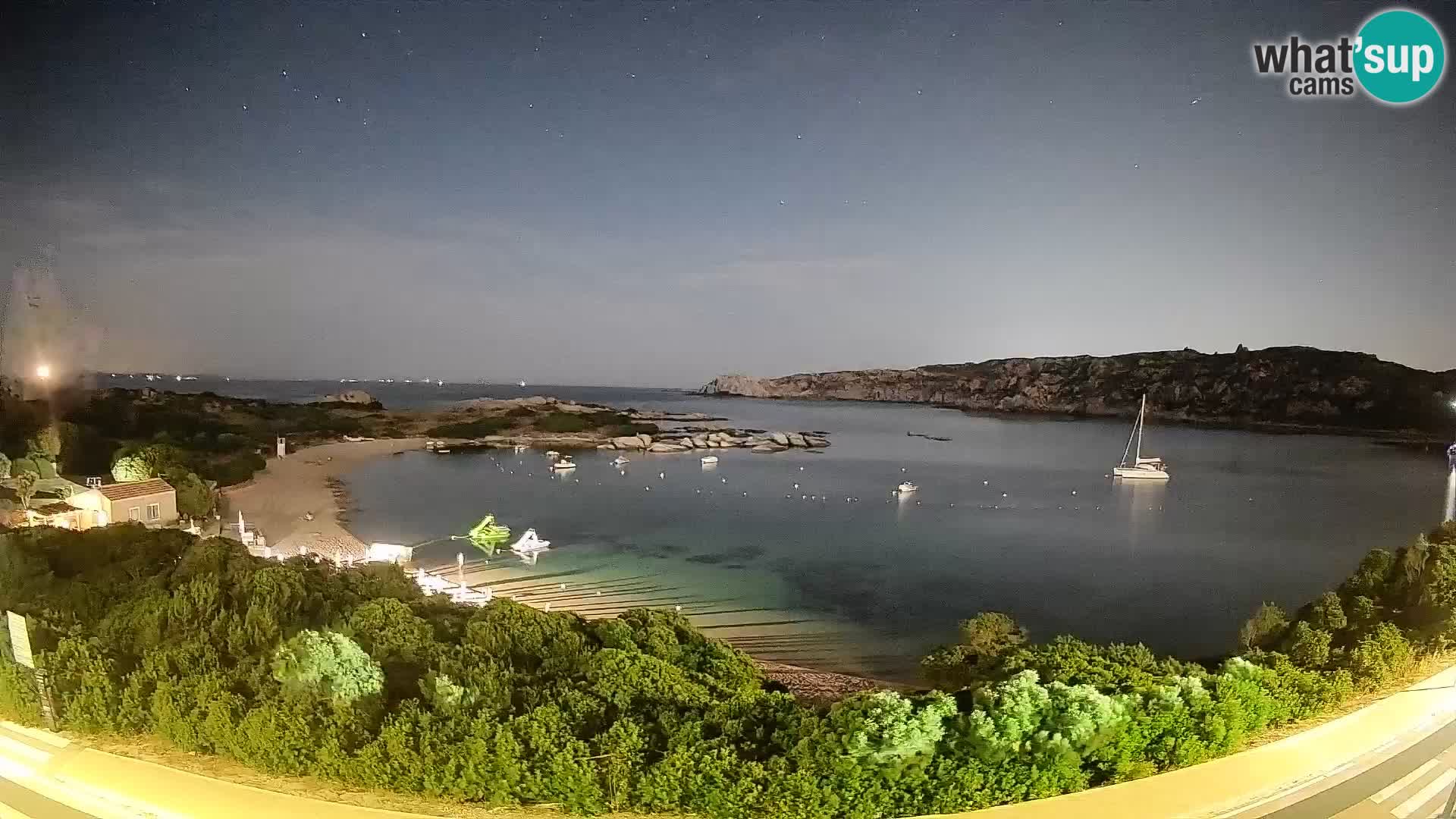 Webcam Rena di Levante – Live View from Capo Testa