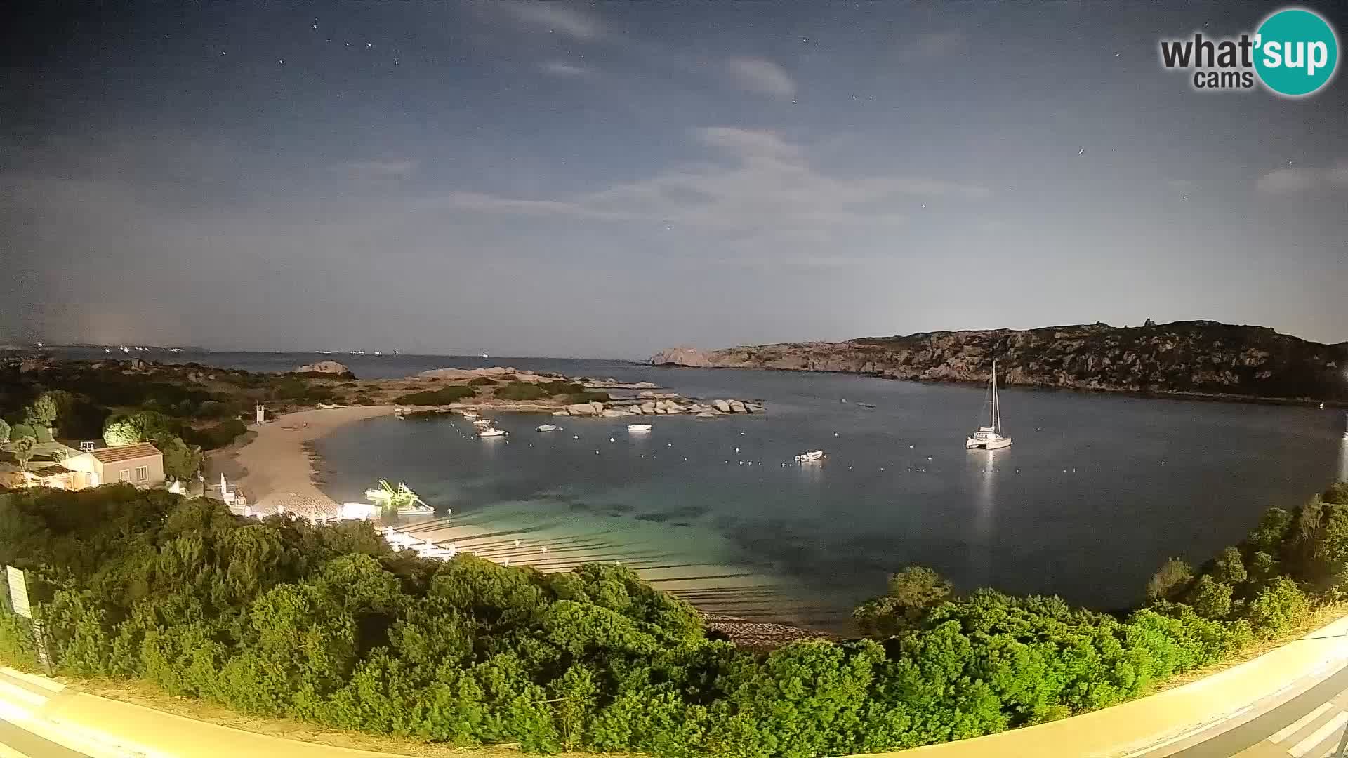 Webcam Rena di Levante – Live View from Capo Testa