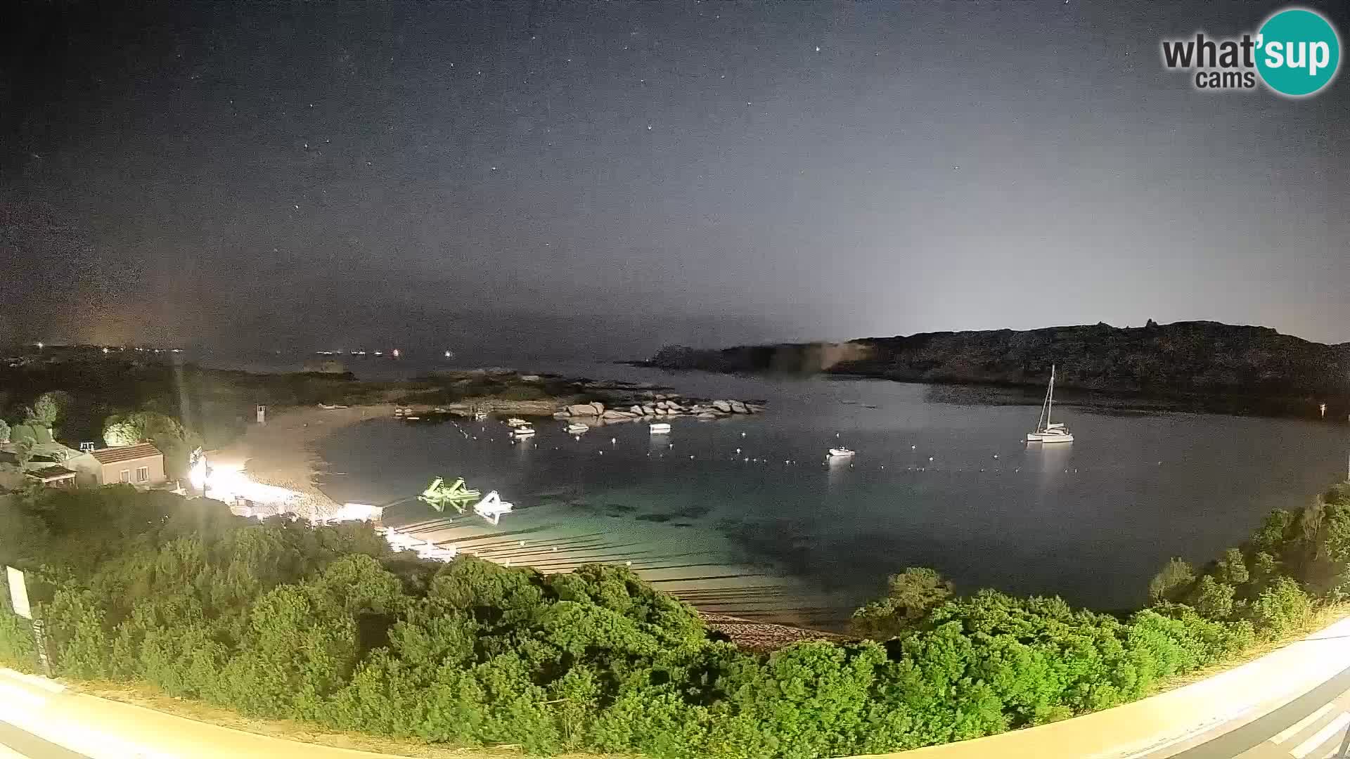 Webcam Rena di Levante – Live View from Capo Testa