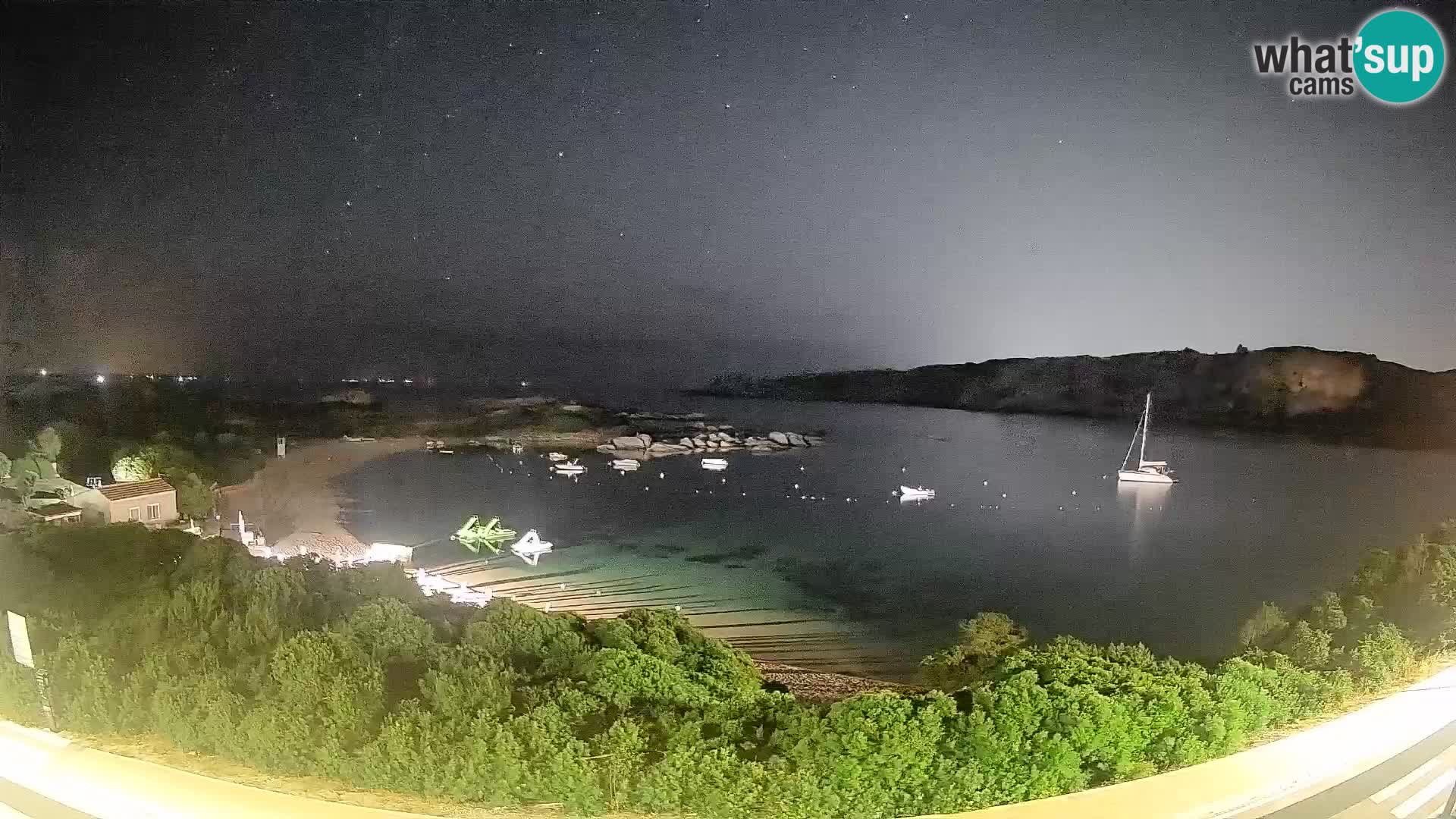 Spletna kamera Rena di Levante – Pogled v živo na Capo Testa