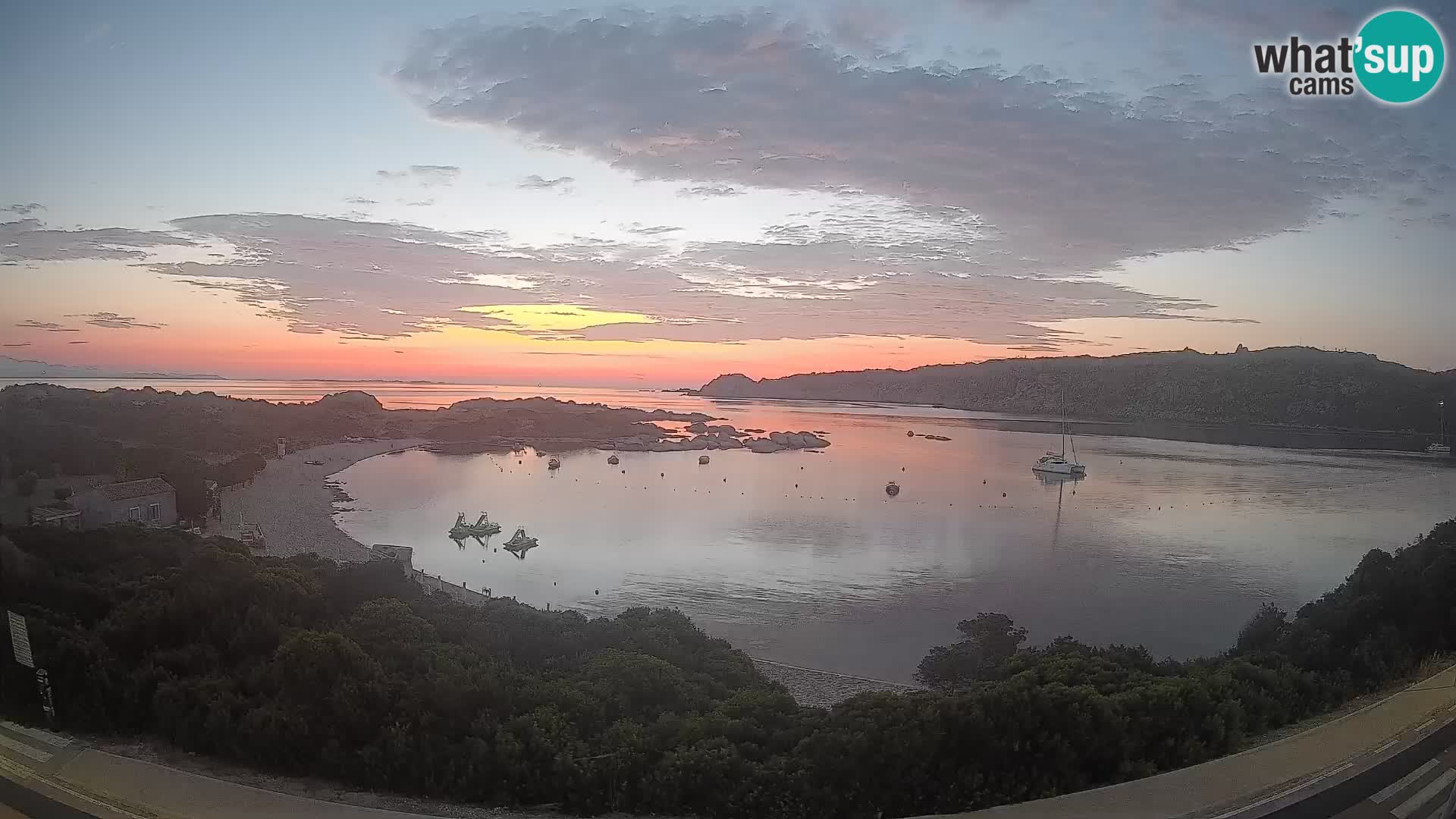 Webcam Rena di Levante – Vue en direct depuis Capo Testa