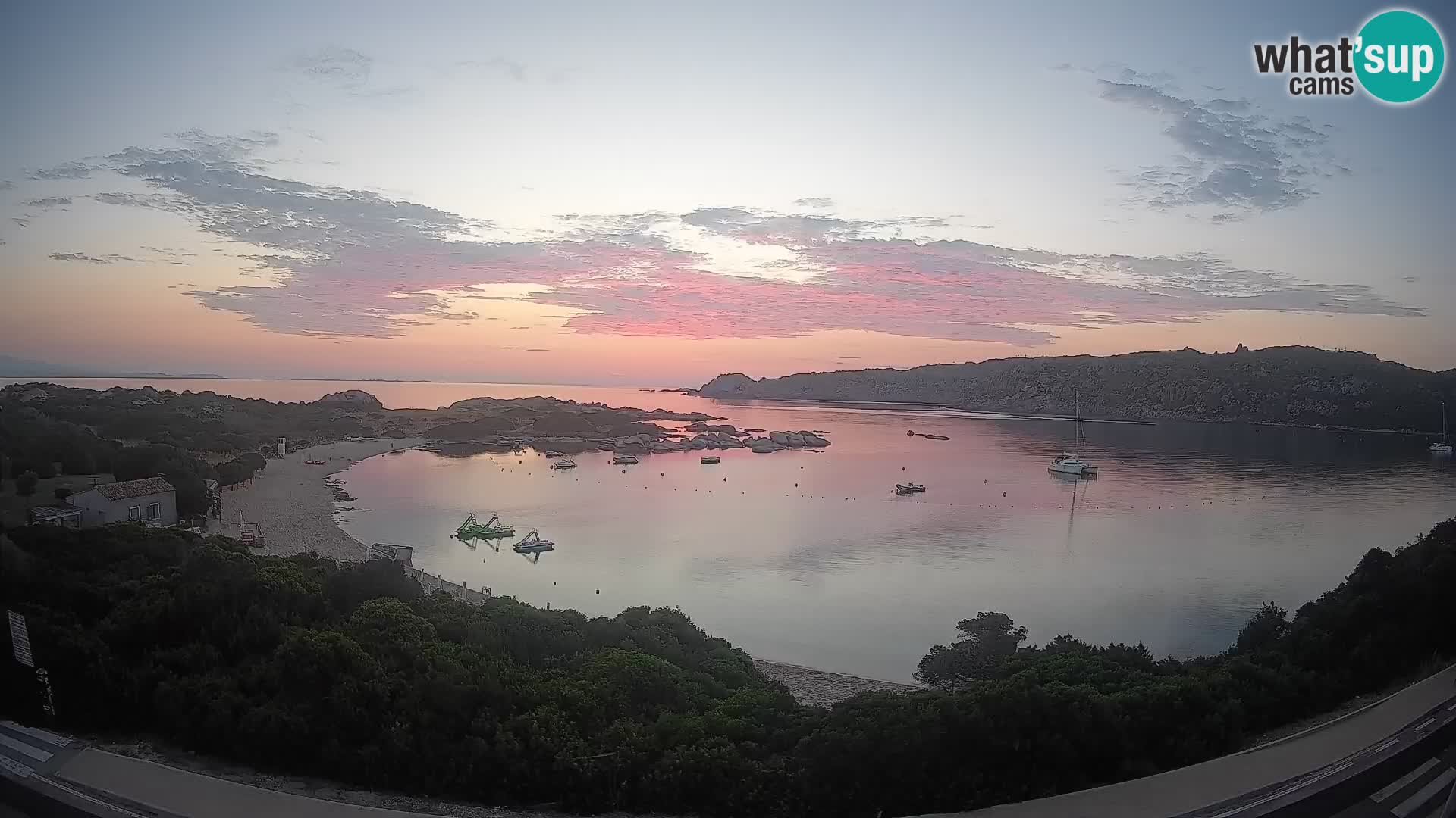 Webcam Rena di Levante – Vue en direct depuis Capo Testa
