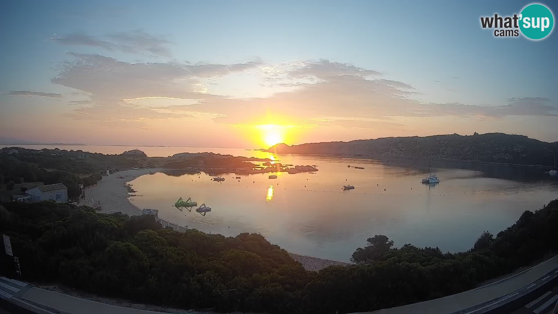 Webcam Rena di Levante – Vue en direct depuis Capo Testa
