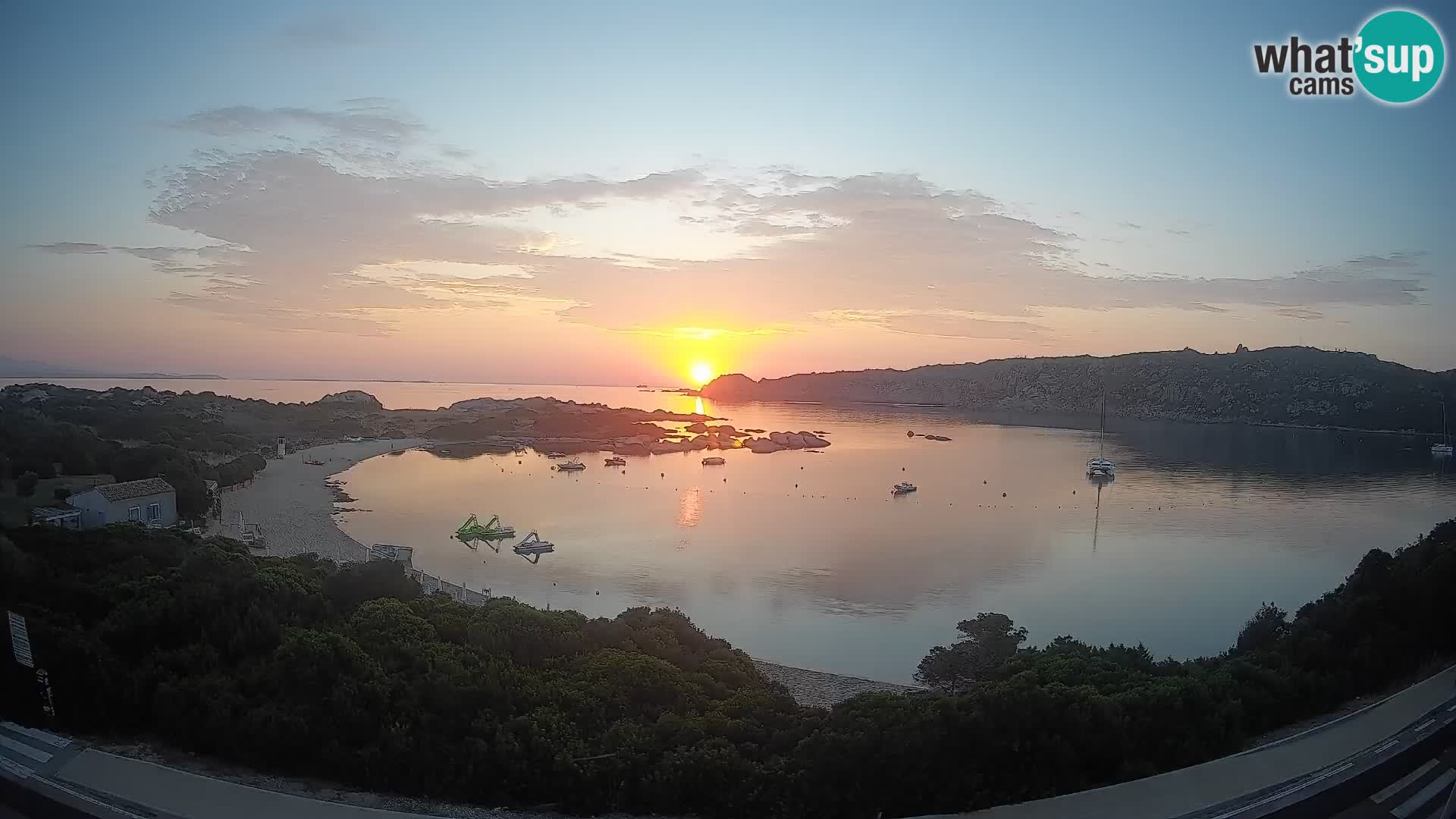 Webcam Rena di Levante – Vista live da Capo Testa