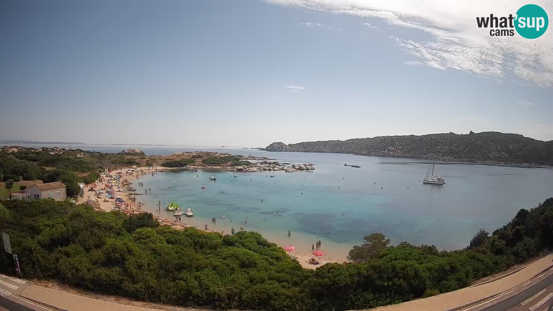 Webcam Rena di Levante – Live View from Capo Testa