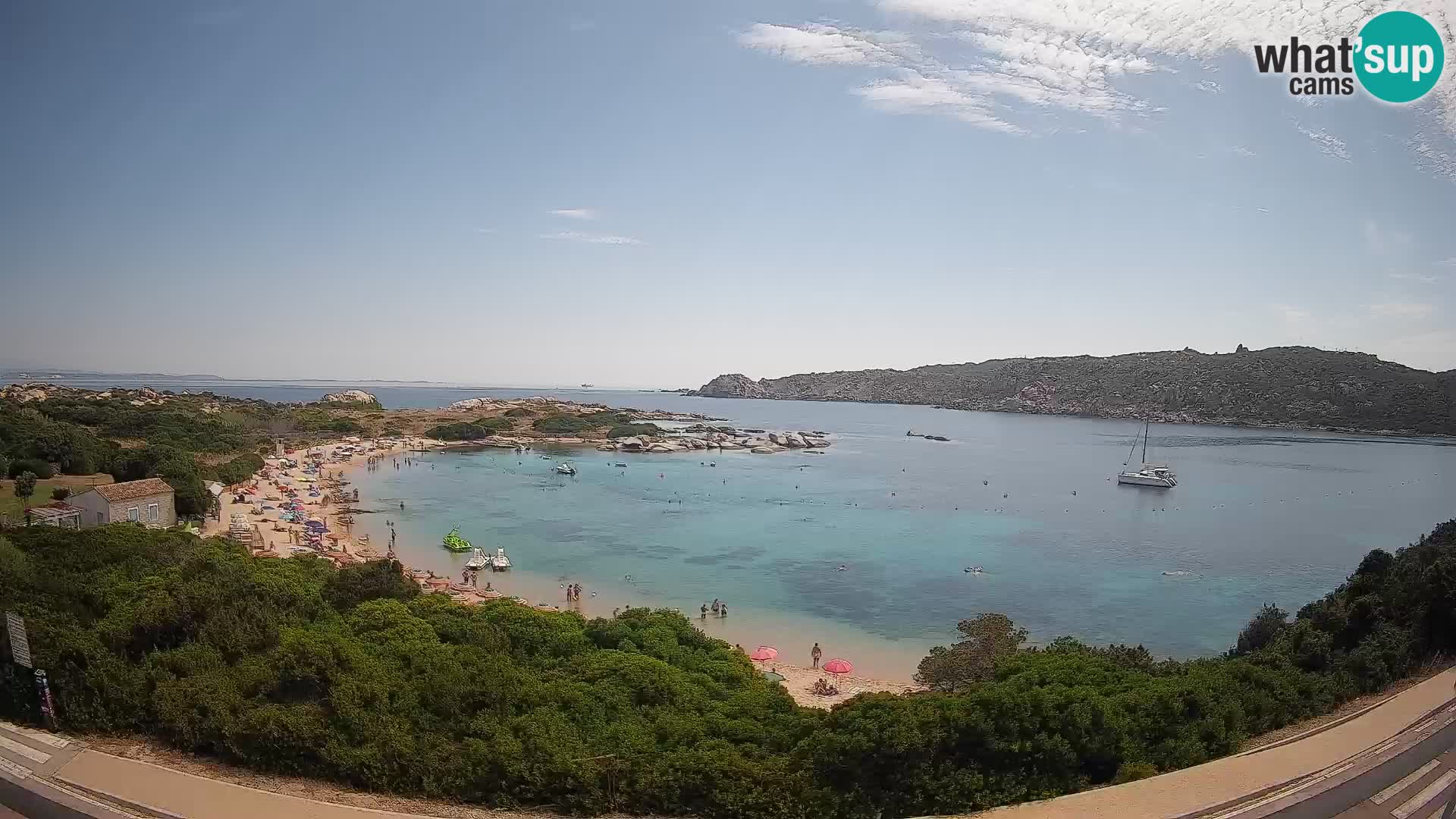 Webcam Rena di Levante – Vue en direct depuis Capo Testa