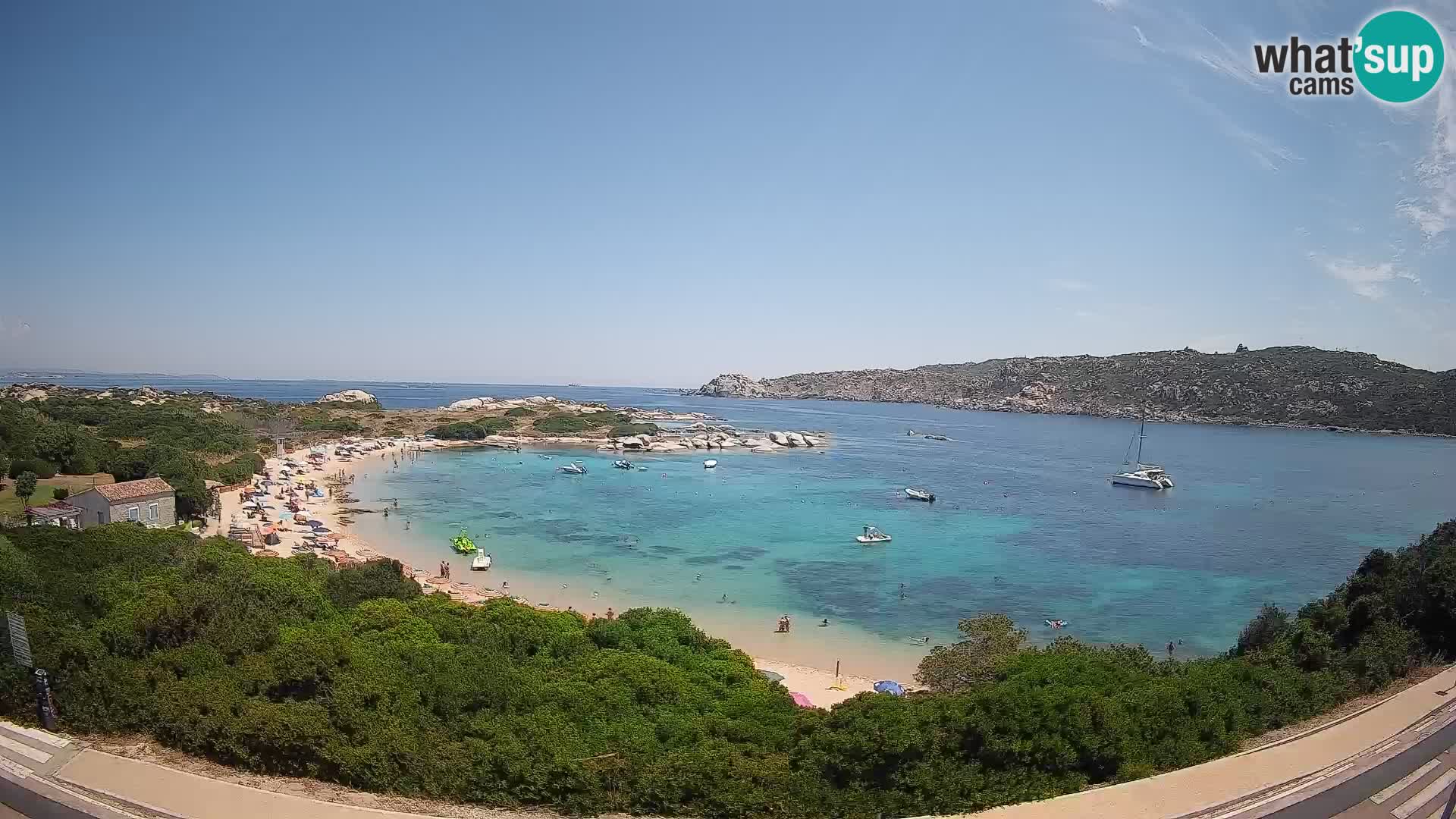 Webcam Rena di Levante – Vue en direct depuis Capo Testa
