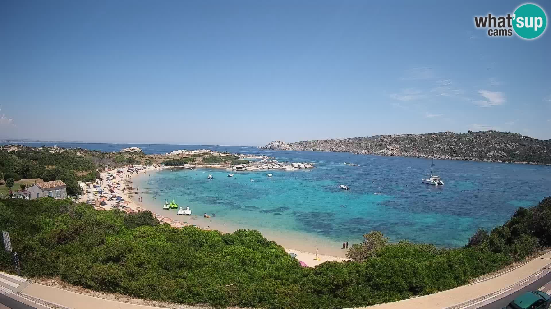 Webcam Rena di Levante – Vista live da Capo Testa