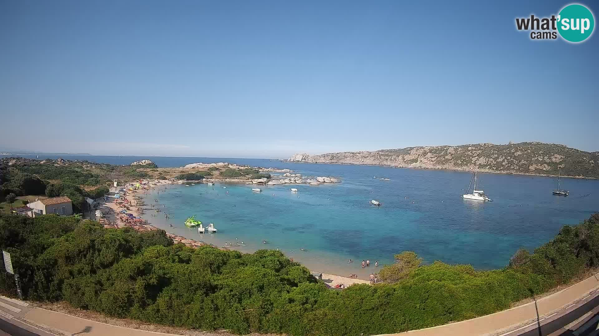 Webcam Rena di Levante – Vue en direct depuis Capo Testa