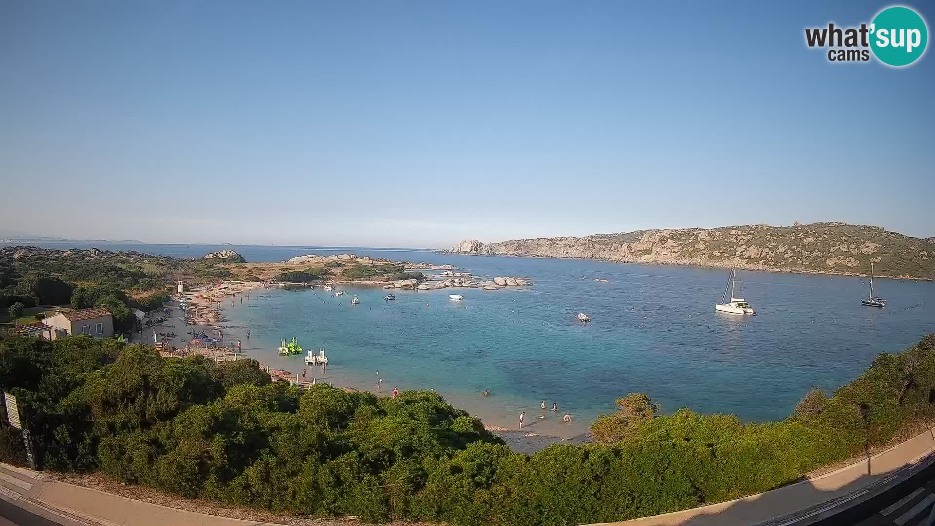 Webcam Rena di Levante – Vue en direct depuis Capo Testa