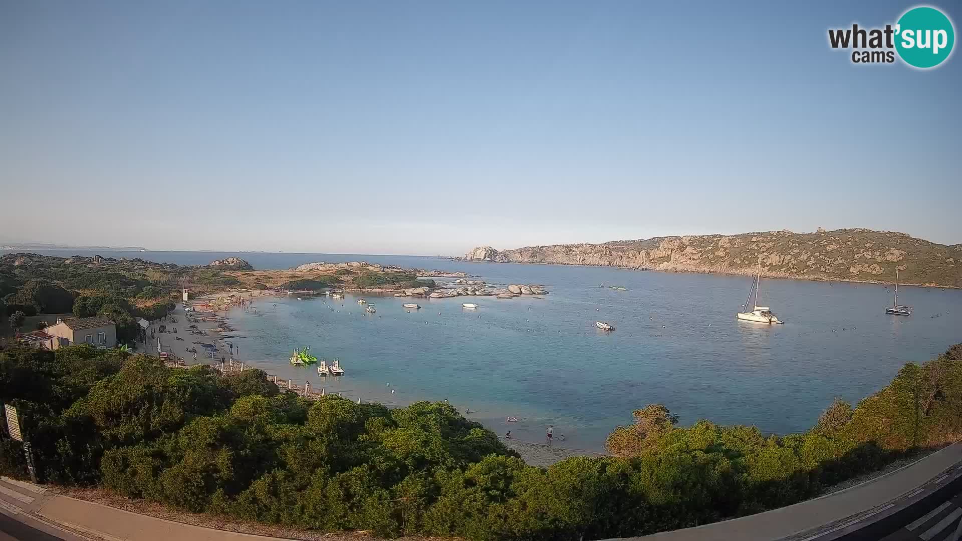 Webcam Rena di Levante – Live View from Capo Testa