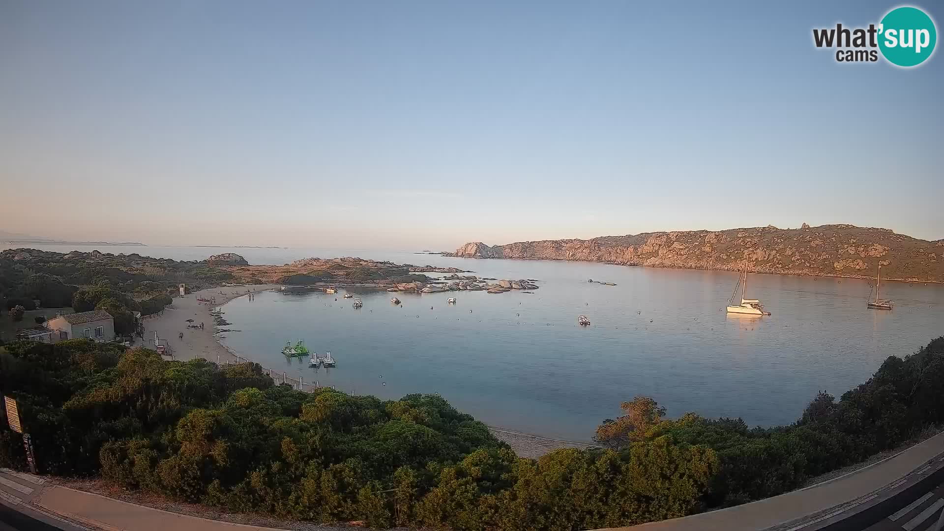 Webcam Rena di Levante – Vue en direct depuis Capo Testa