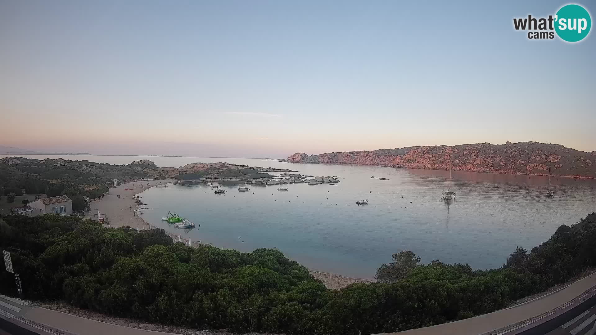 Webcam Rena di Levante – Live View from Capo Testa