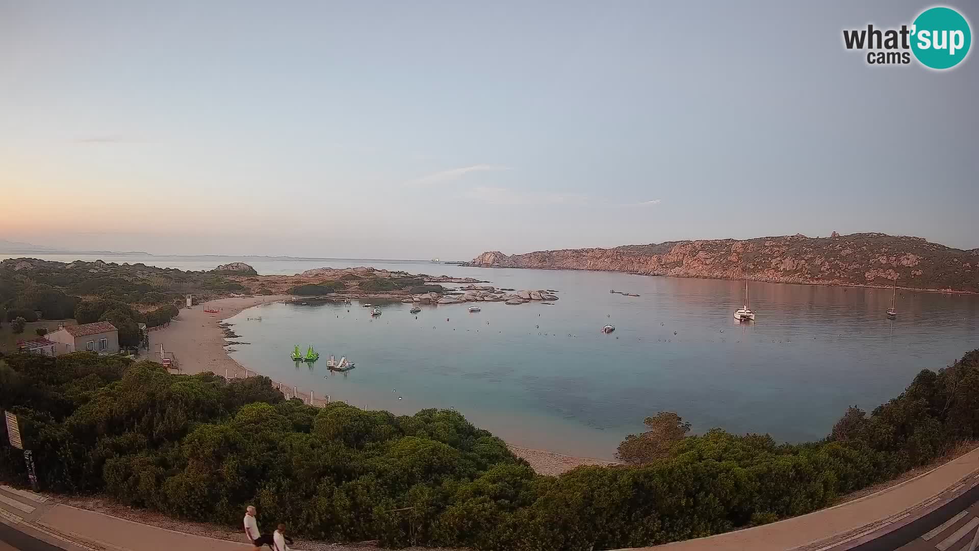 Webcam Rena di Levante – Live View from Capo Testa