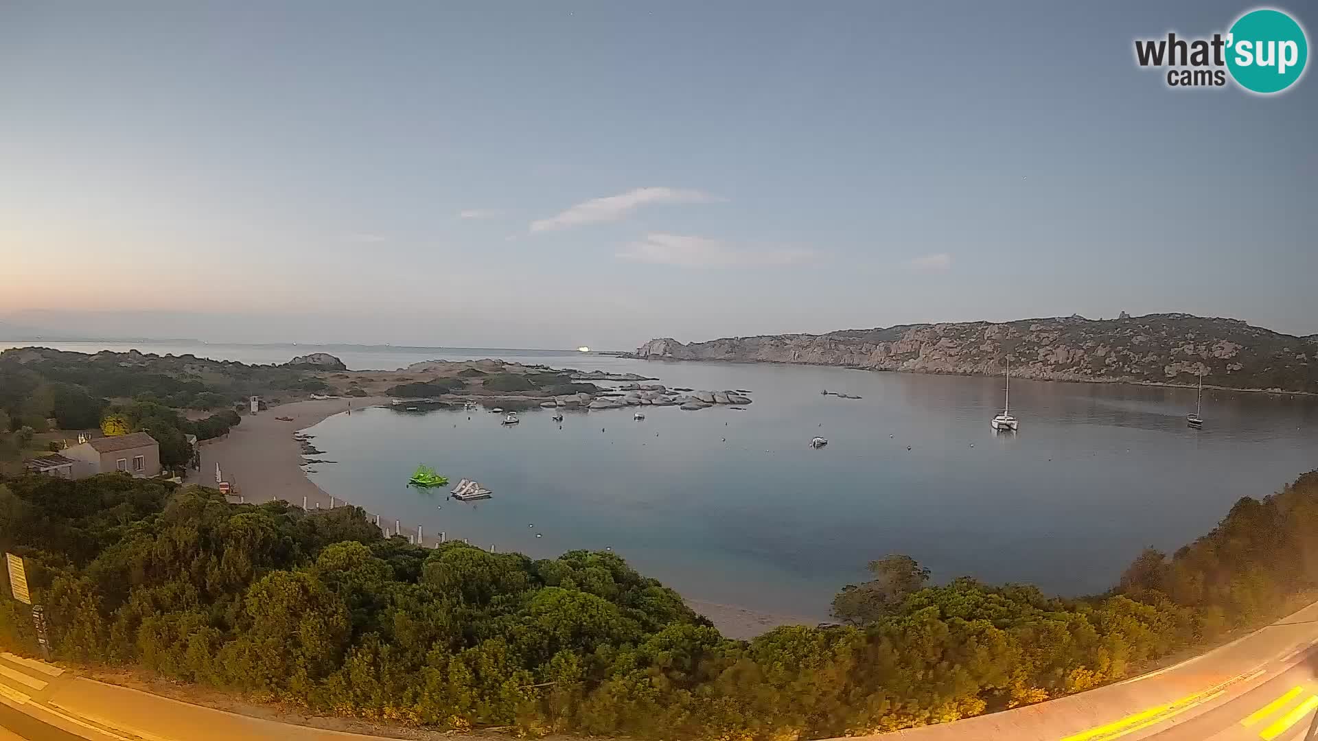 Webcam Rena di Levante – Vista live da Capo Testa