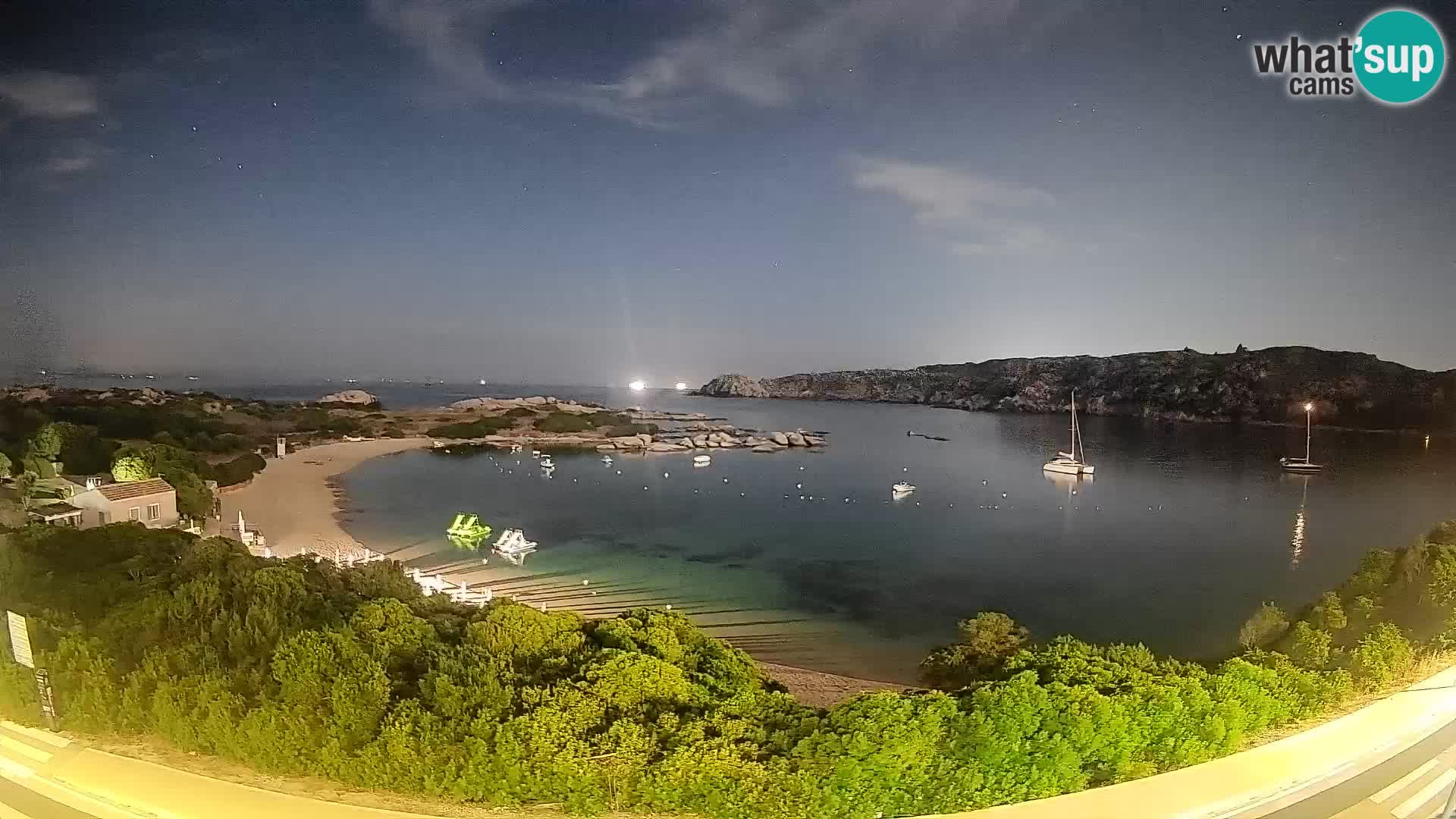 Webcam Rena di Levante – Live View from Capo Testa