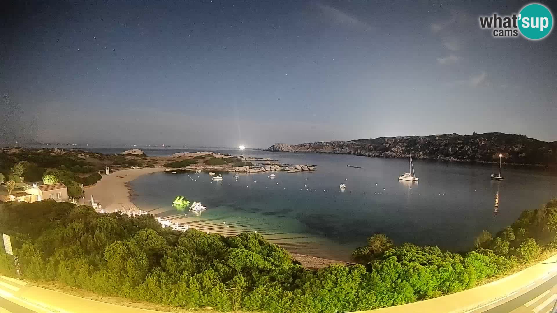 Webcam Rena di Levante – Live View from Capo Testa