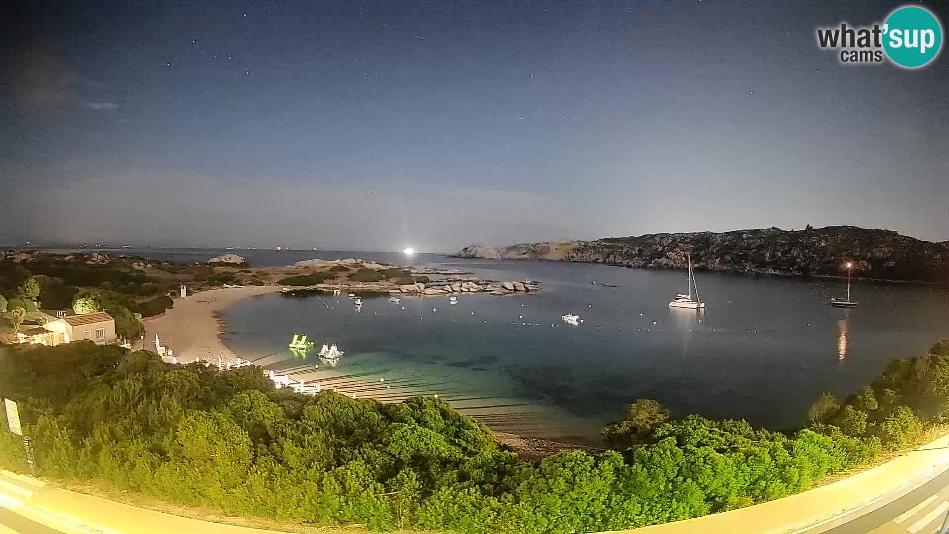 Webcam Rena di Levante – Live View from Capo Testa