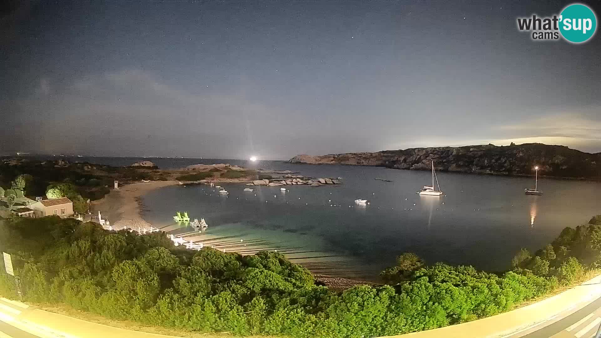 Webcam Rena di Levante – Live View from Capo Testa