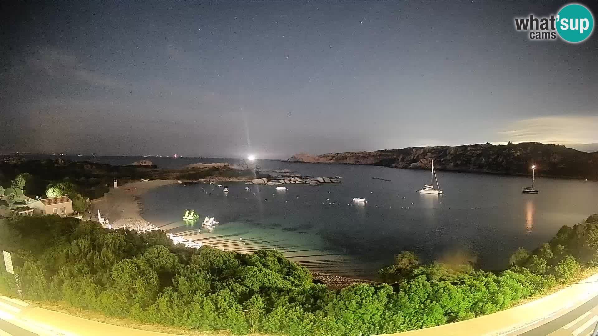 Webcam Rena di Levante – Live View from Capo Testa