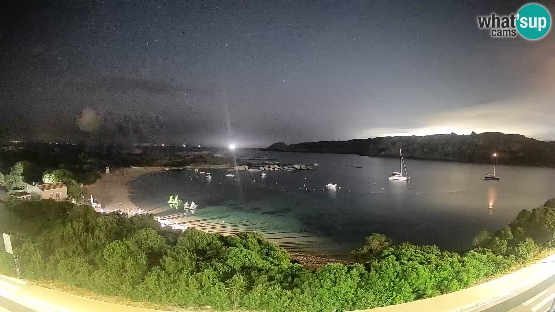 Webcam Rena di Levante – Live View from Capo Testa