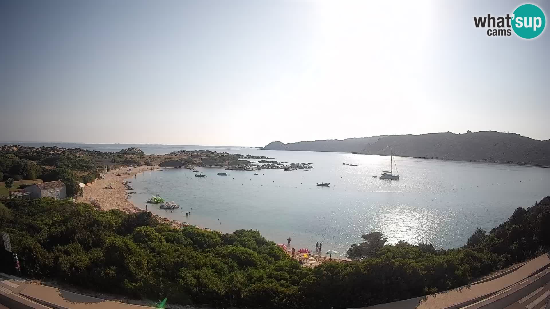 Webcam Rena di Levante – Live View from Capo Testa