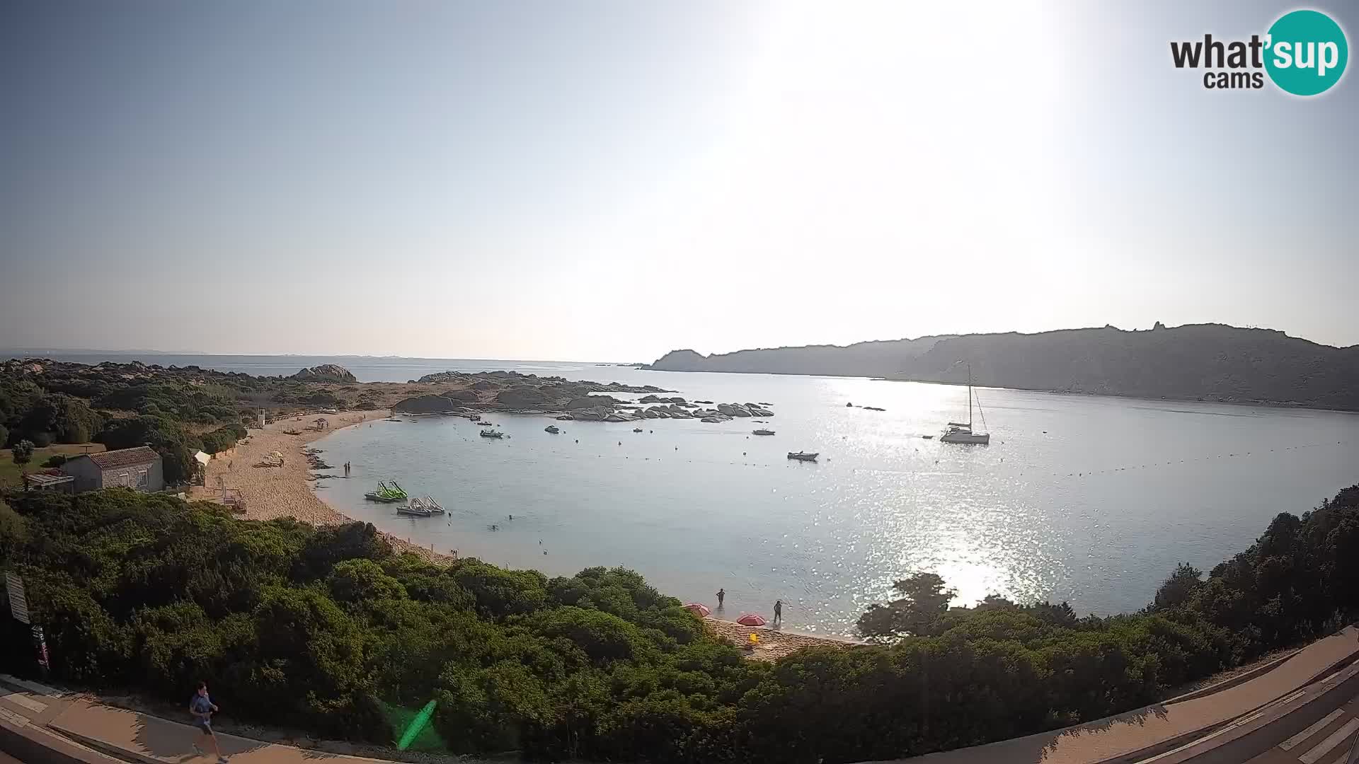 Webcam Rena di Levante – Live View from Capo Testa