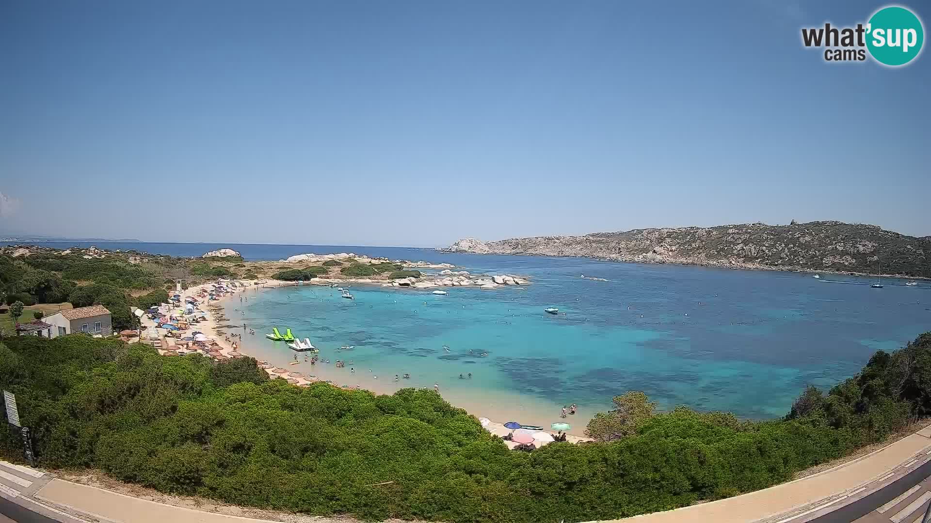 Webcam Rena di Levante – Live View from Capo Testa
