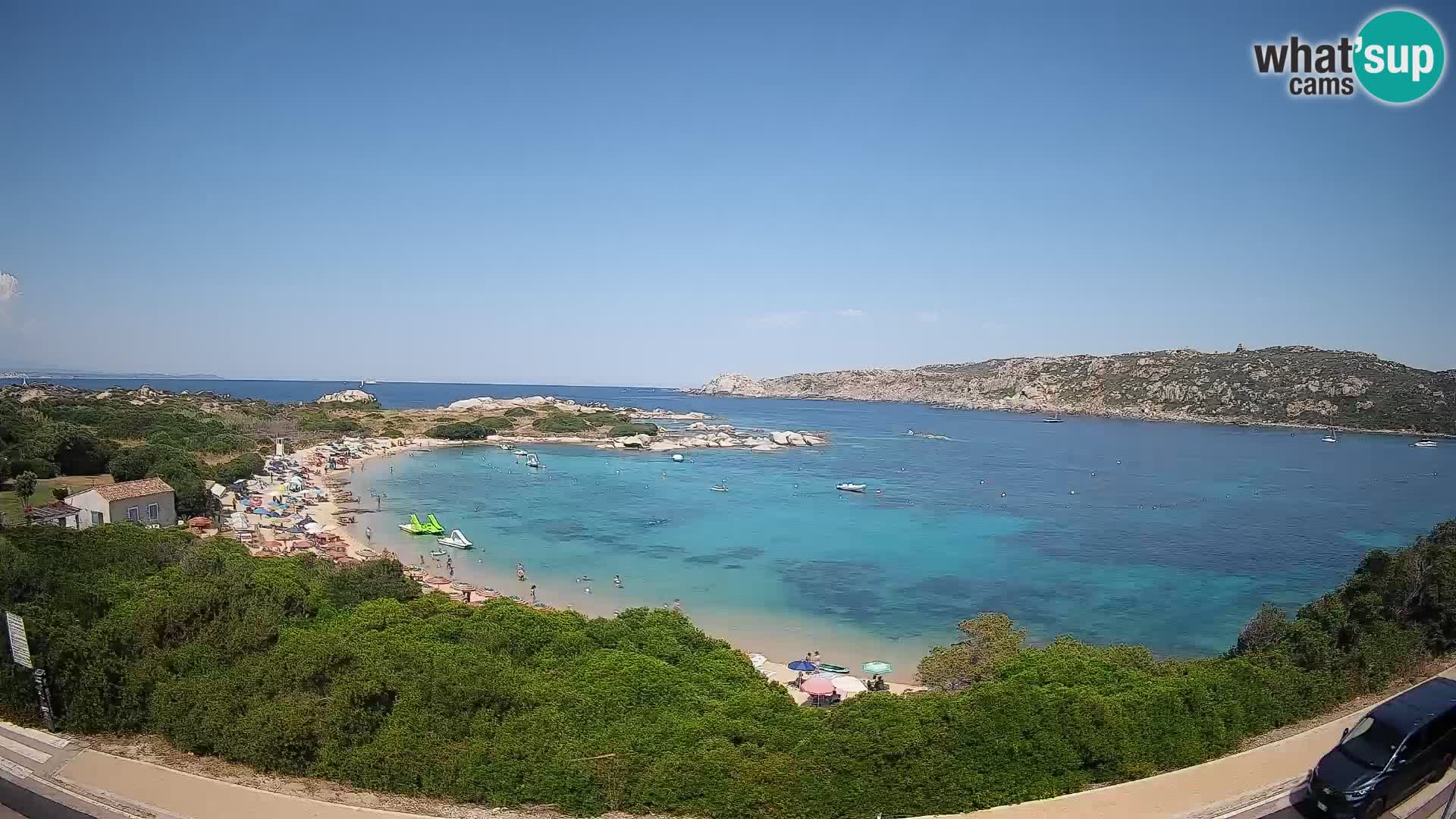 Webcam Rena di Levante – Live View from Capo Testa