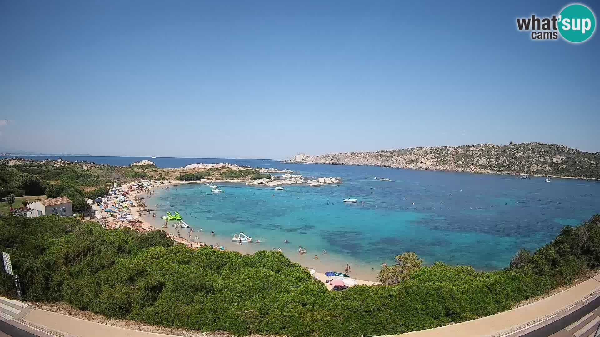 Webcam Rena di Levante – Vista live da Capo Testa