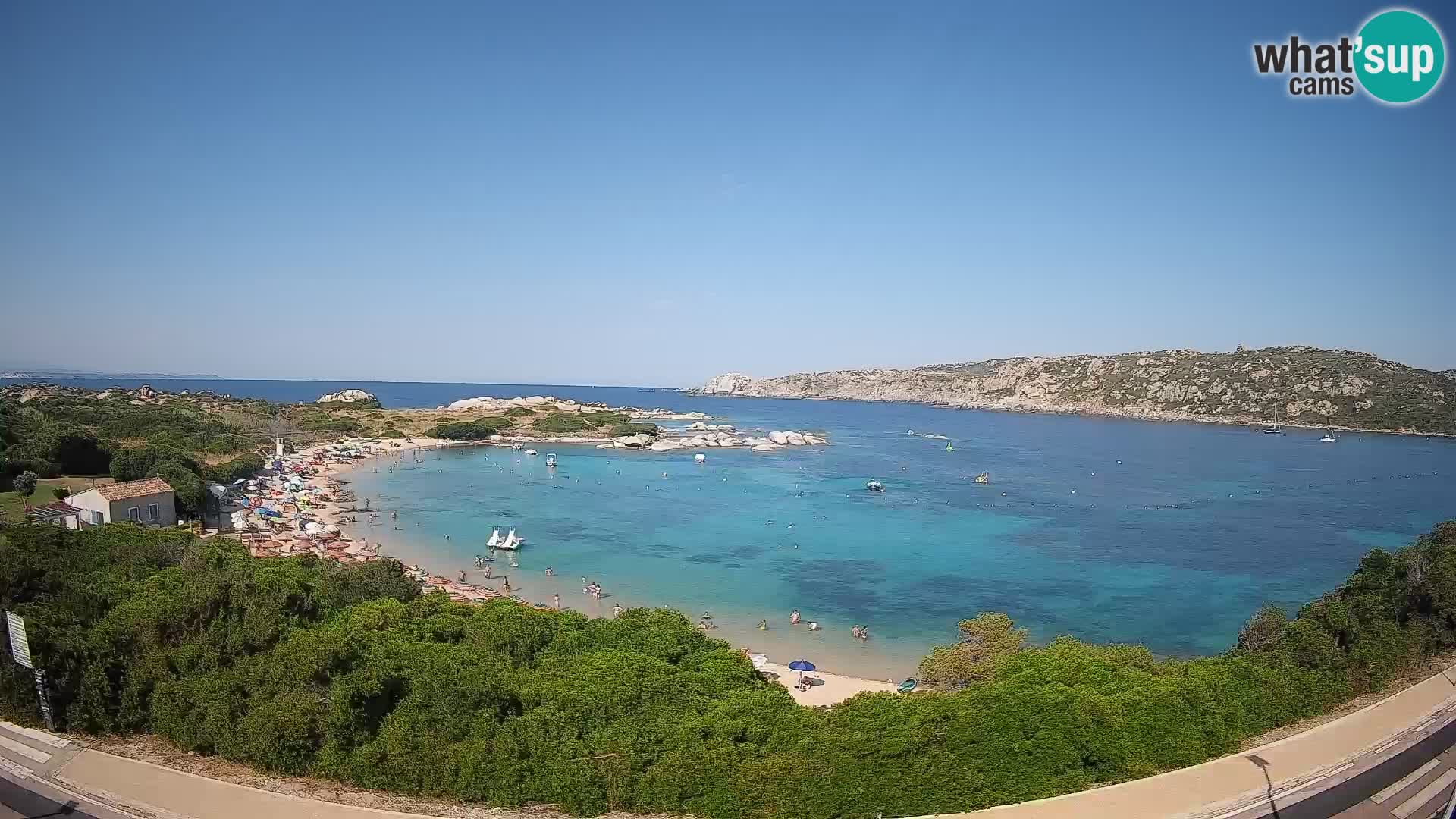 Webcam Rena di Levante – Vue en direct depuis Capo Testa