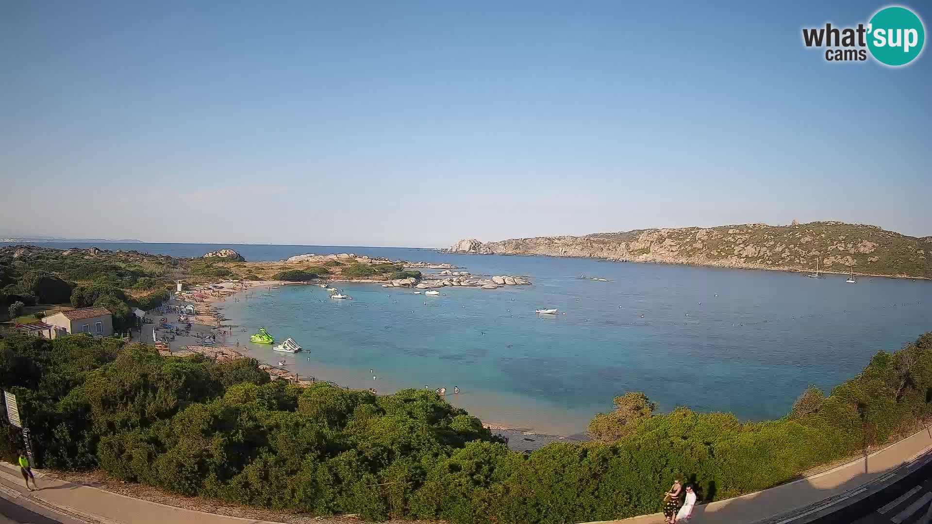 Webcam Rena di Levante – Vista en directo desde Capo Testa