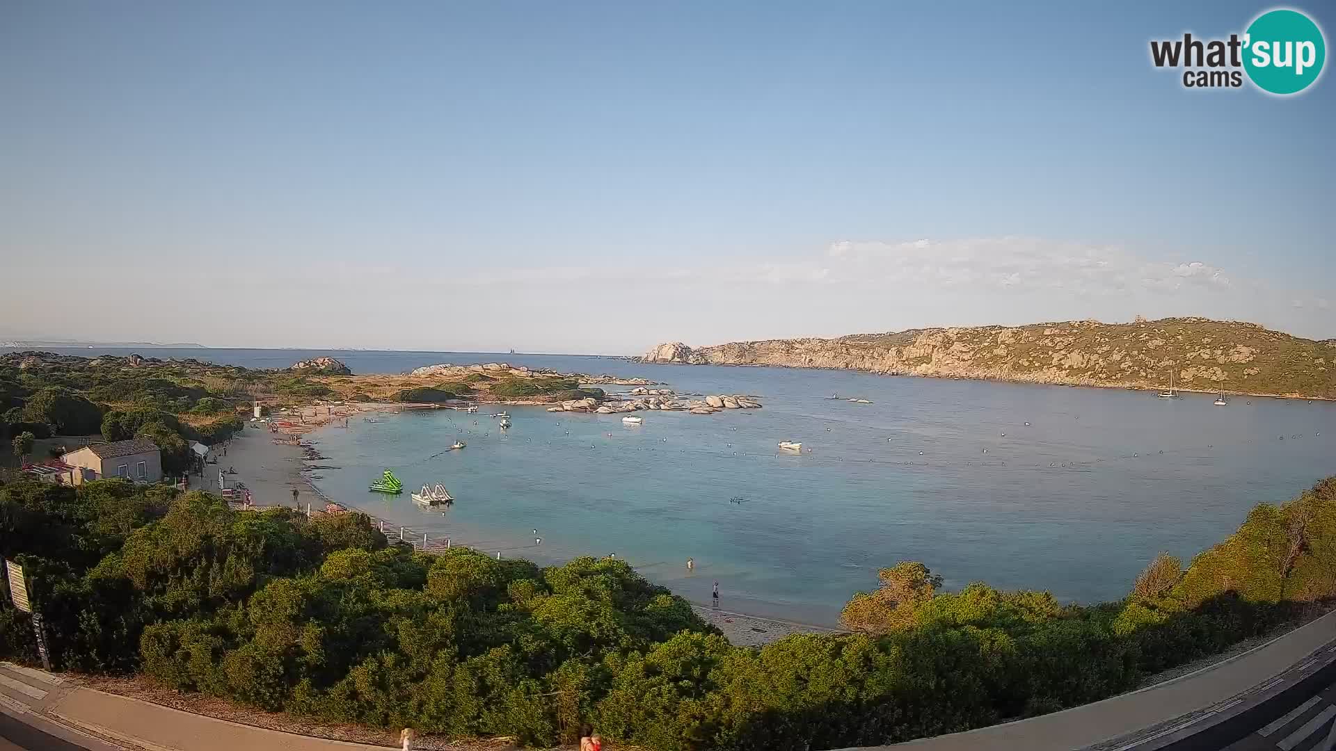 Webcam Rena di Levante – Vue en direct depuis Capo Testa