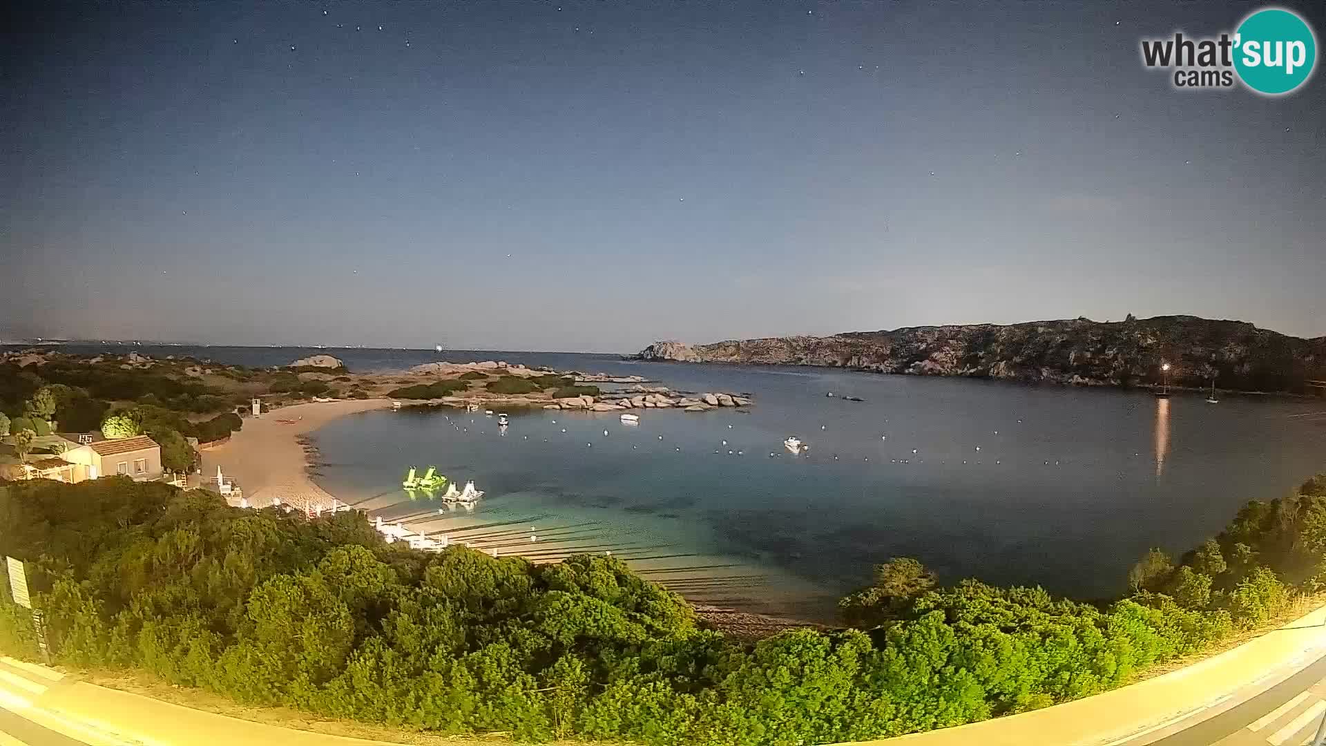 Webcam Rena di Levante – Live View from Capo Testa
