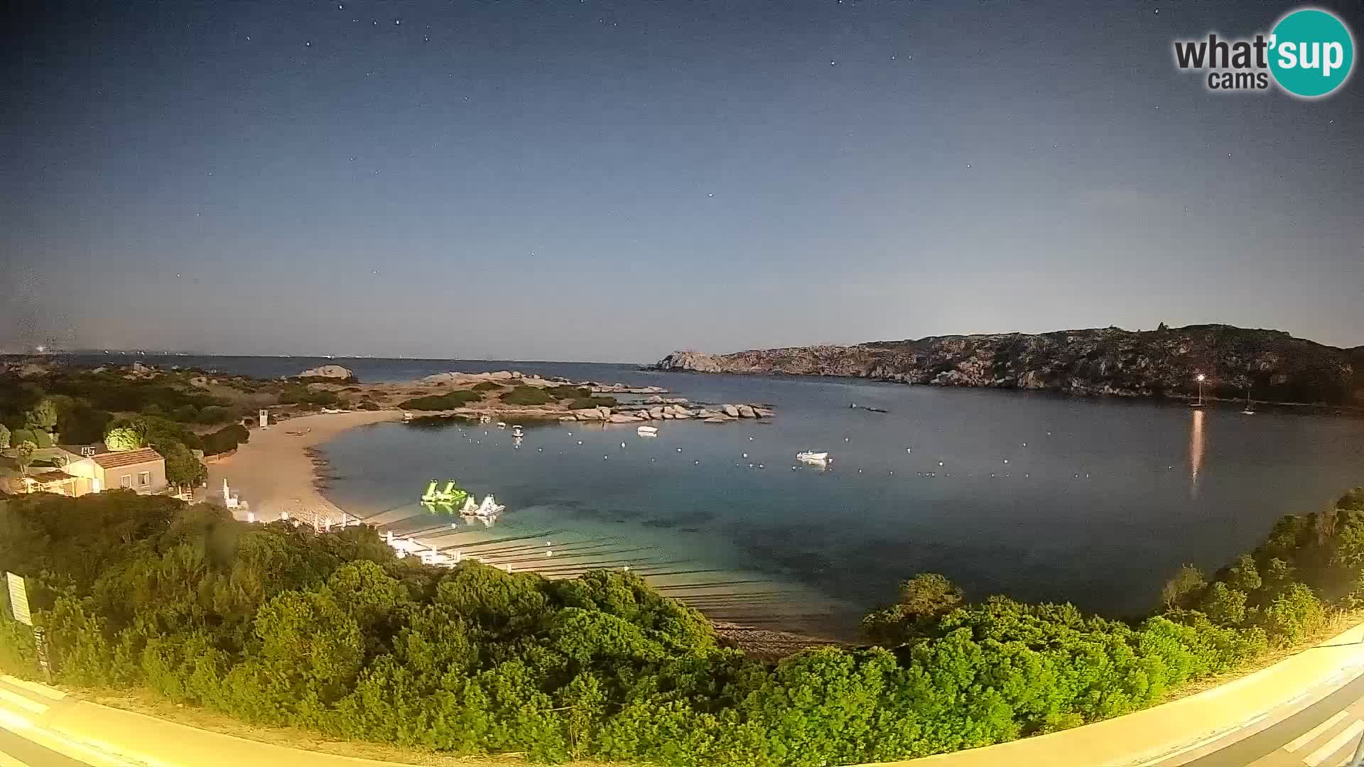 Webcam Rena di Levante – Live View from Capo Testa