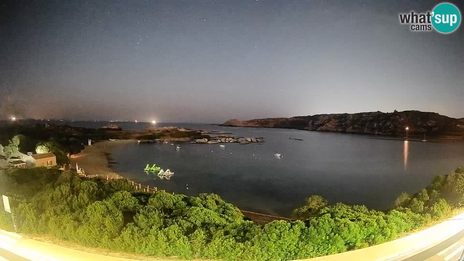 Webcam Rena di Levante – Live View from Capo Testa
