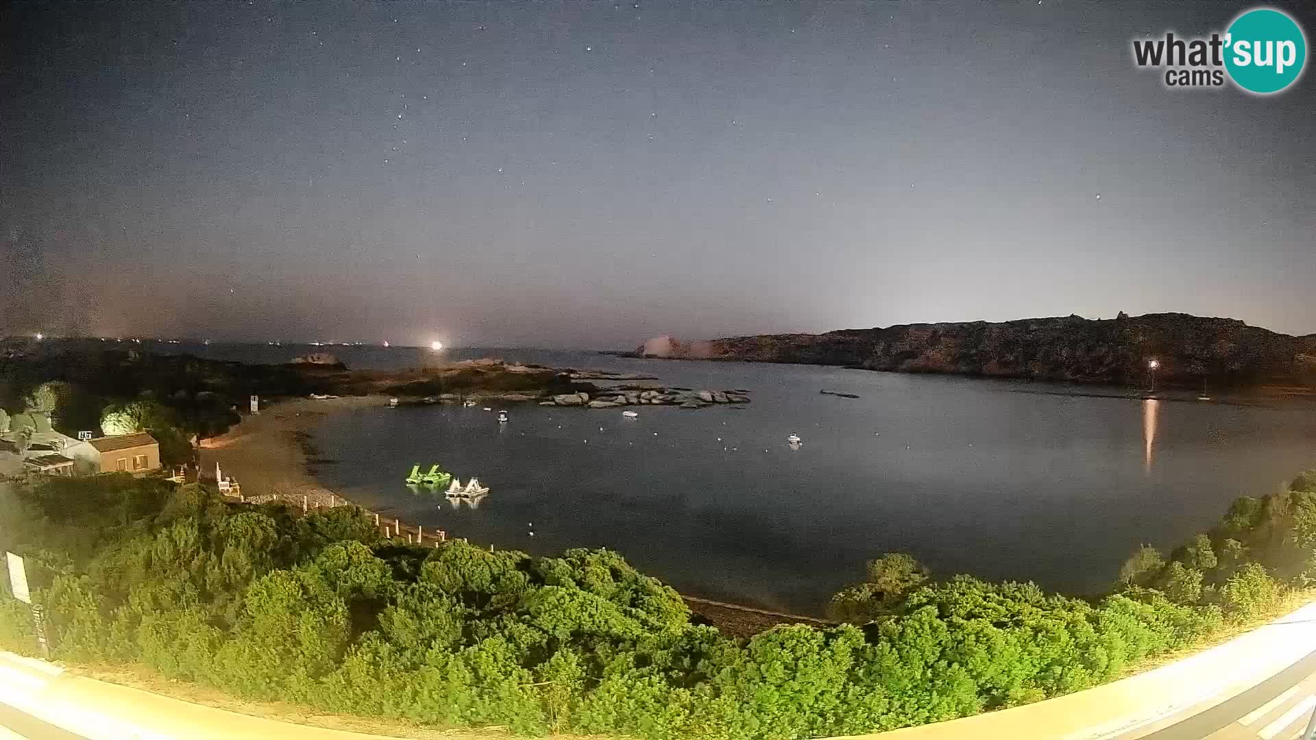 Webcam Rena di Levante – Vista en directo desde Capo Testa